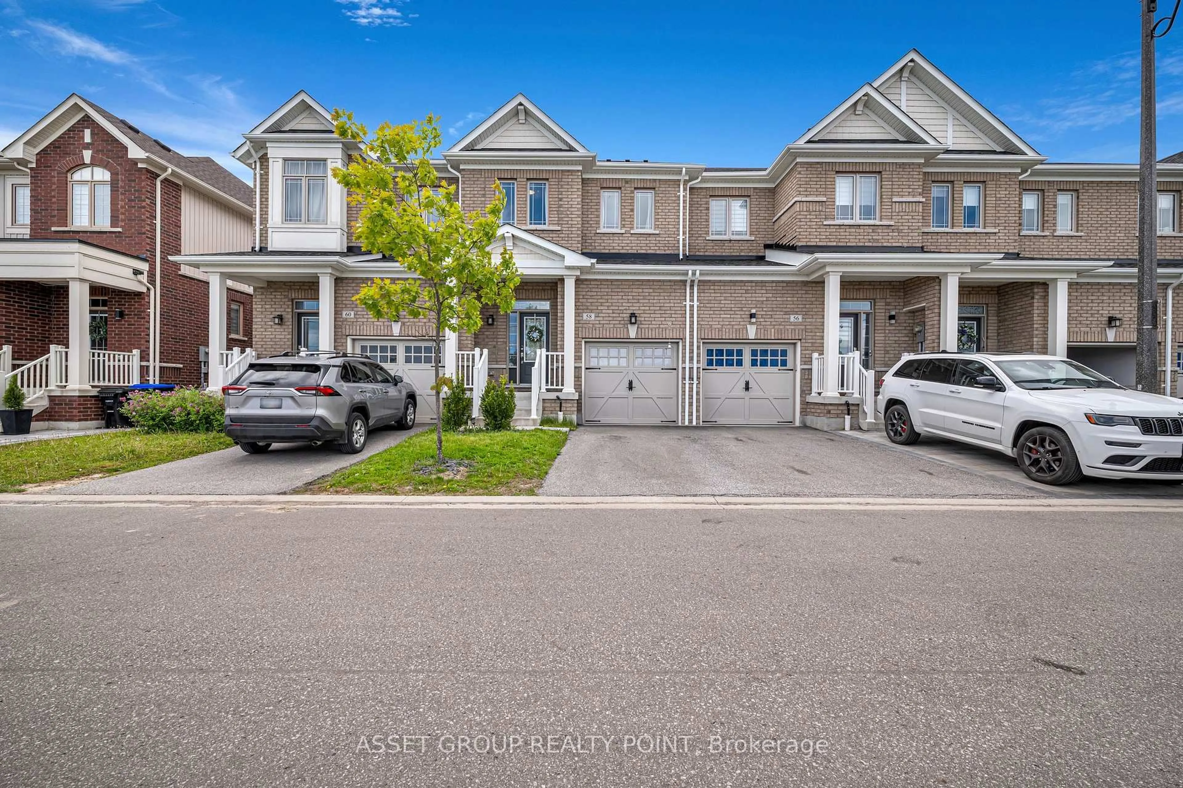 A pic from outside/outdoor area/front of a property/back of a property/a pic from drone, street for 58 Clifford Cres, New Tecumseth Ontario L0G 1W0
