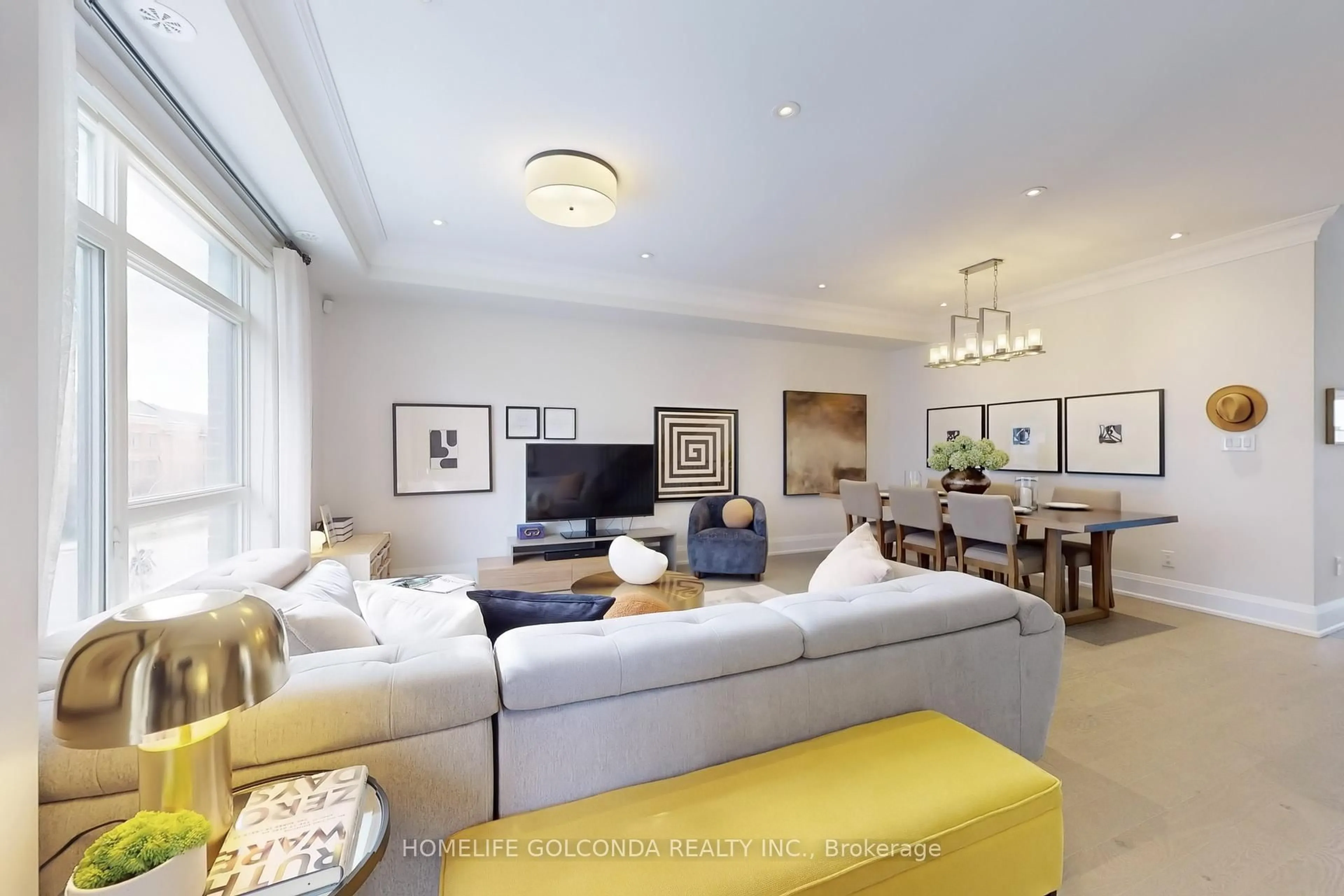 Living room with furniture, unknown for 54 Saddlecreek Dr, Markham Ontario L3T 0G5