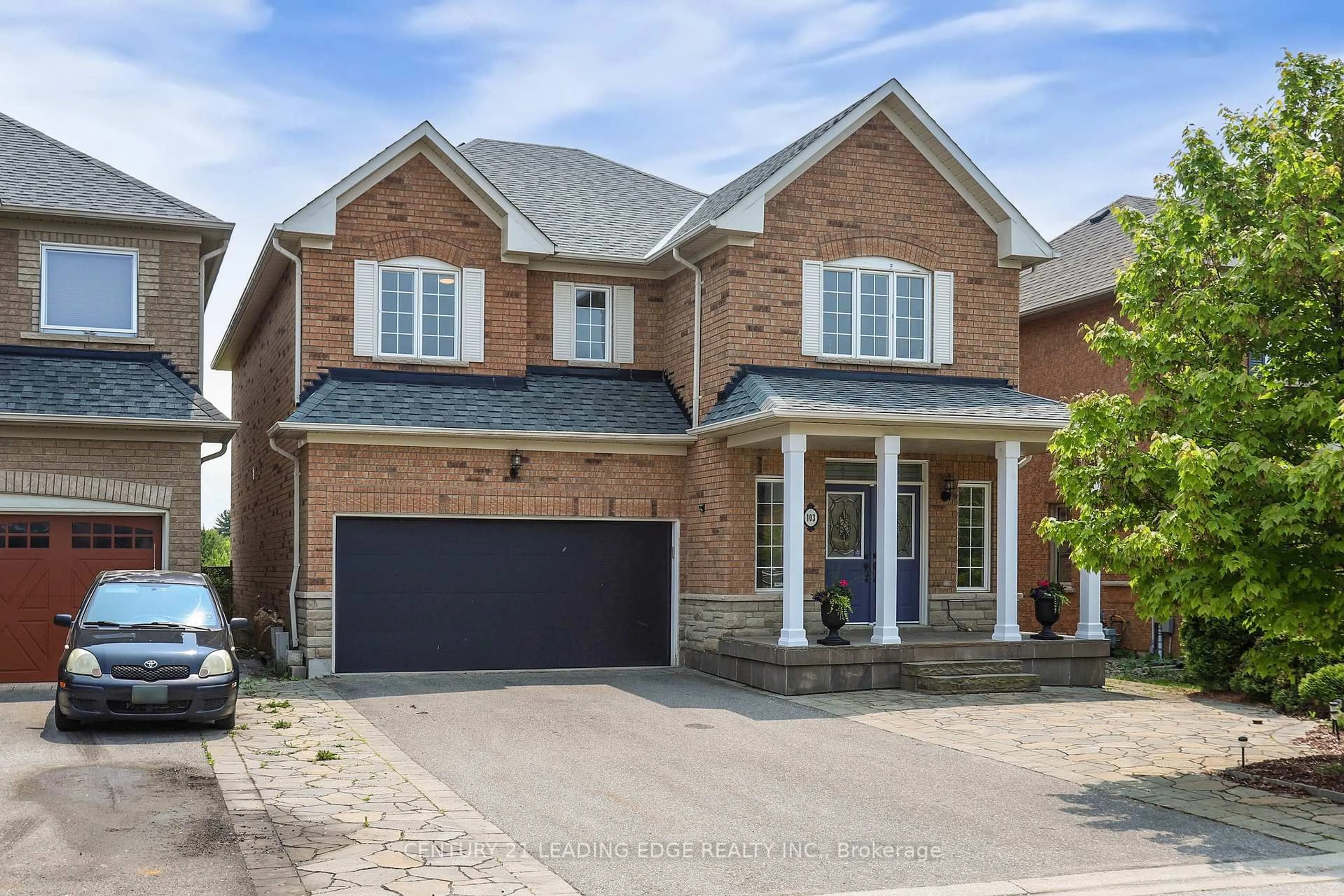 Home with brick exterior material, street for 103 Barnwood Dr, Richmond Hill Ontario L4E 5A2