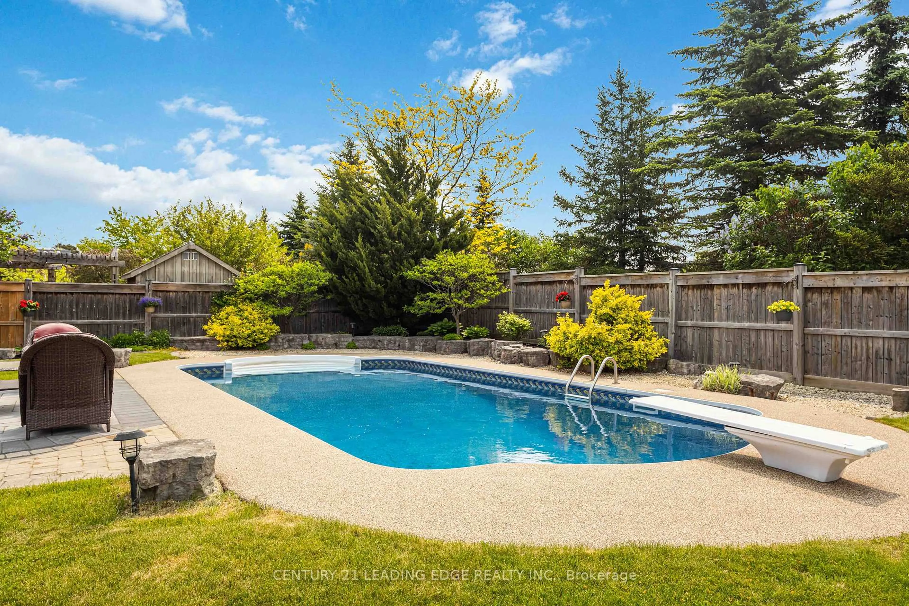 Pool for 83 Joseph St, Uxbridge Ontario L9P 1Z5