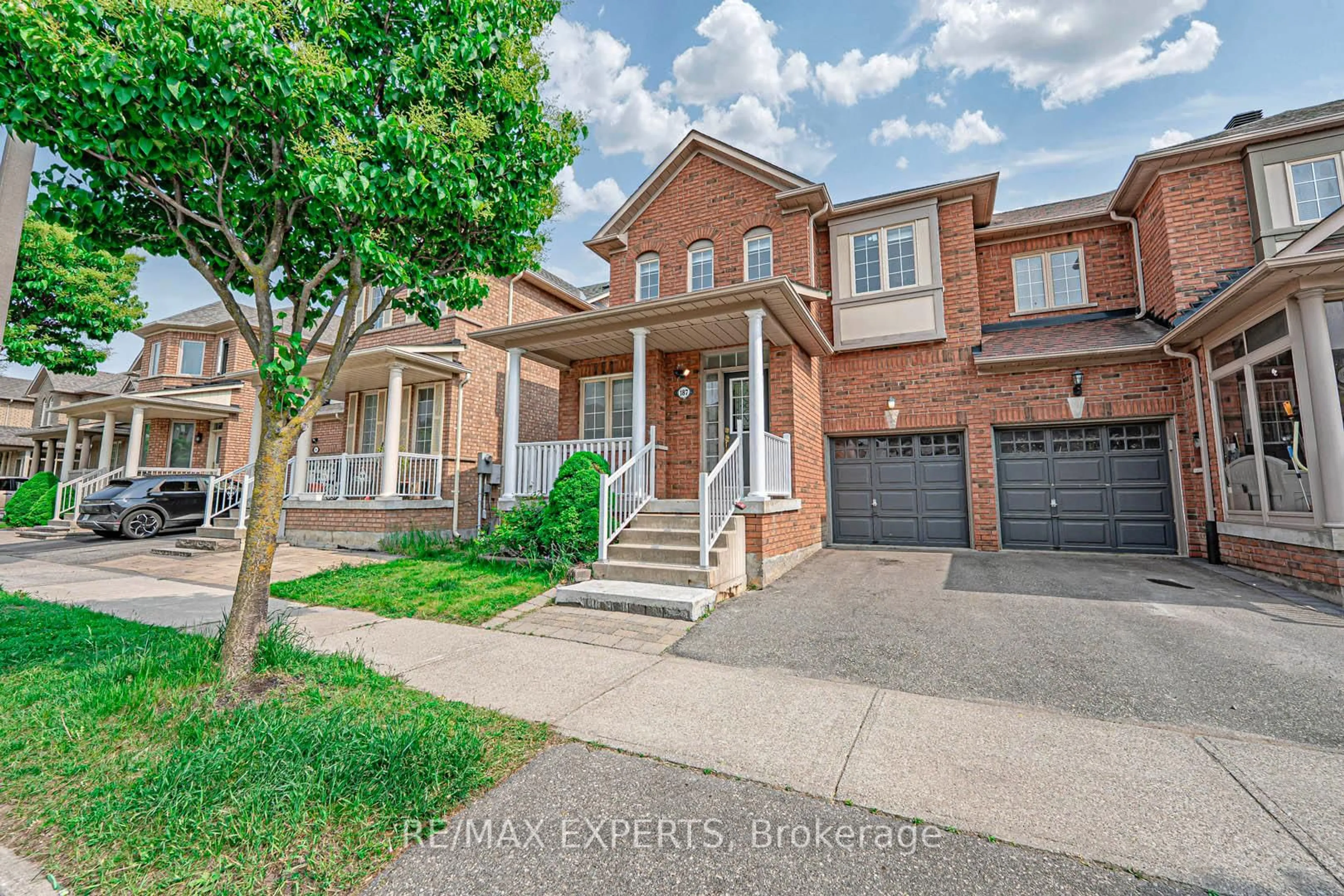 Home with brick exterior material, street for 187 Hopecrest Rd, Markham Ontario L6C 2V6