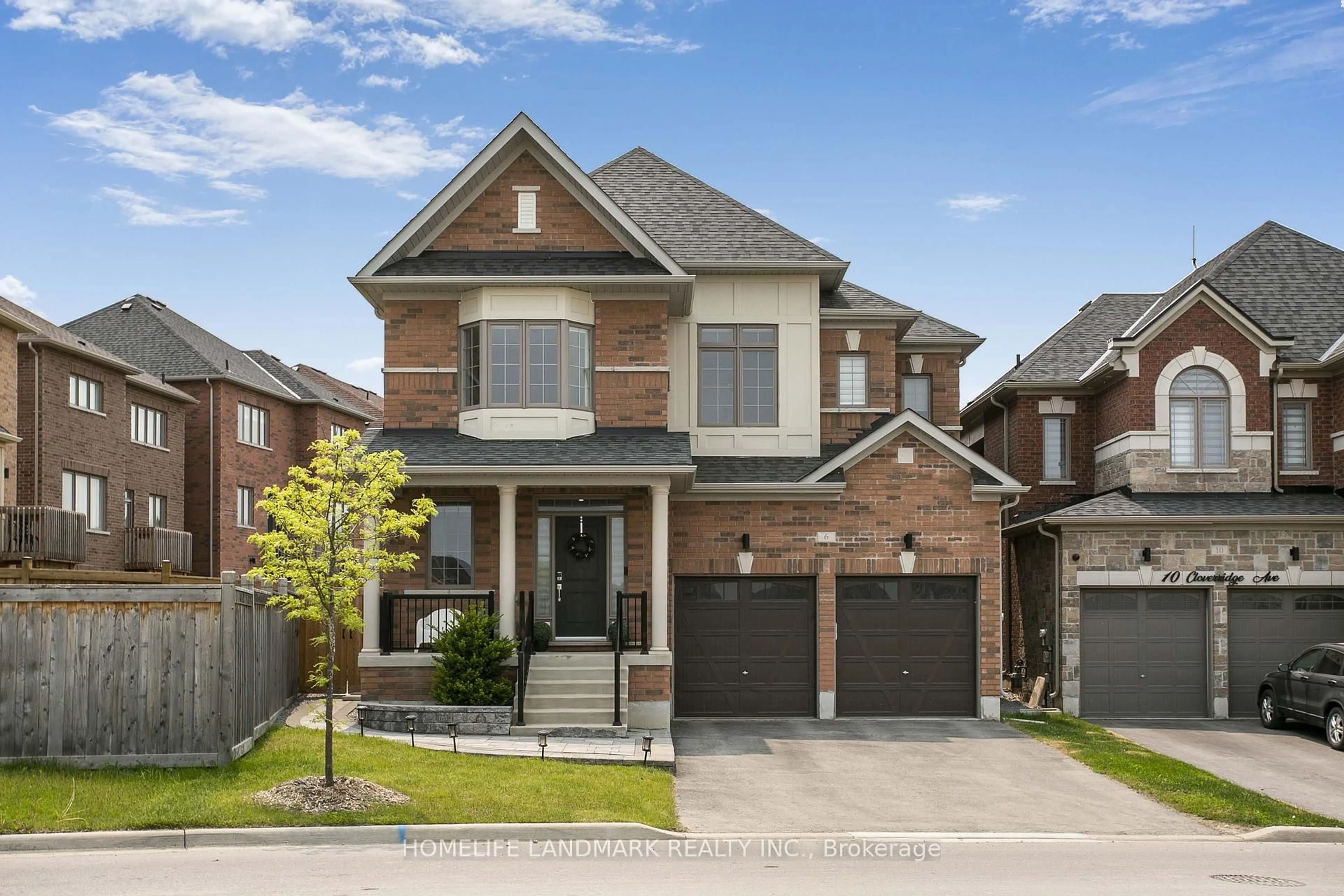 Home with brick exterior material, street for 6 Cloverridge Ave, East Gwillimbury Ontario L9N 0V3