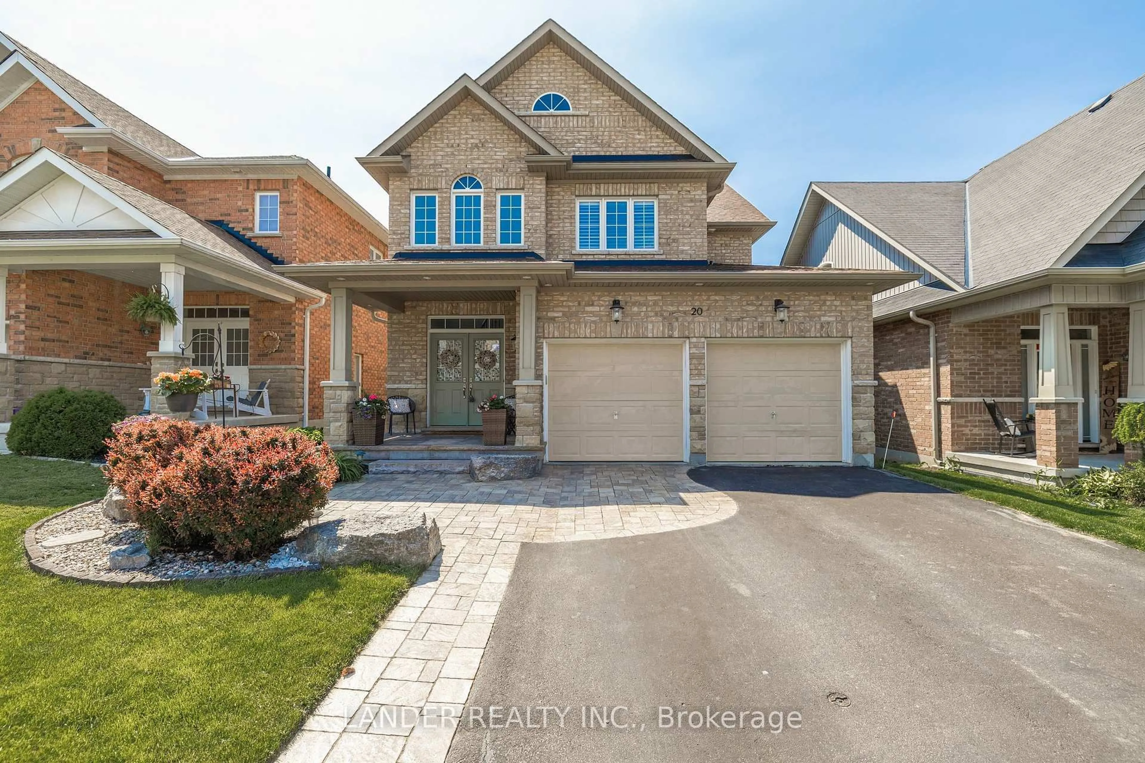 Home with brick exterior material, street for 20 Don Rose Blvd, East Gwillimbury Ontario L0G 1M0