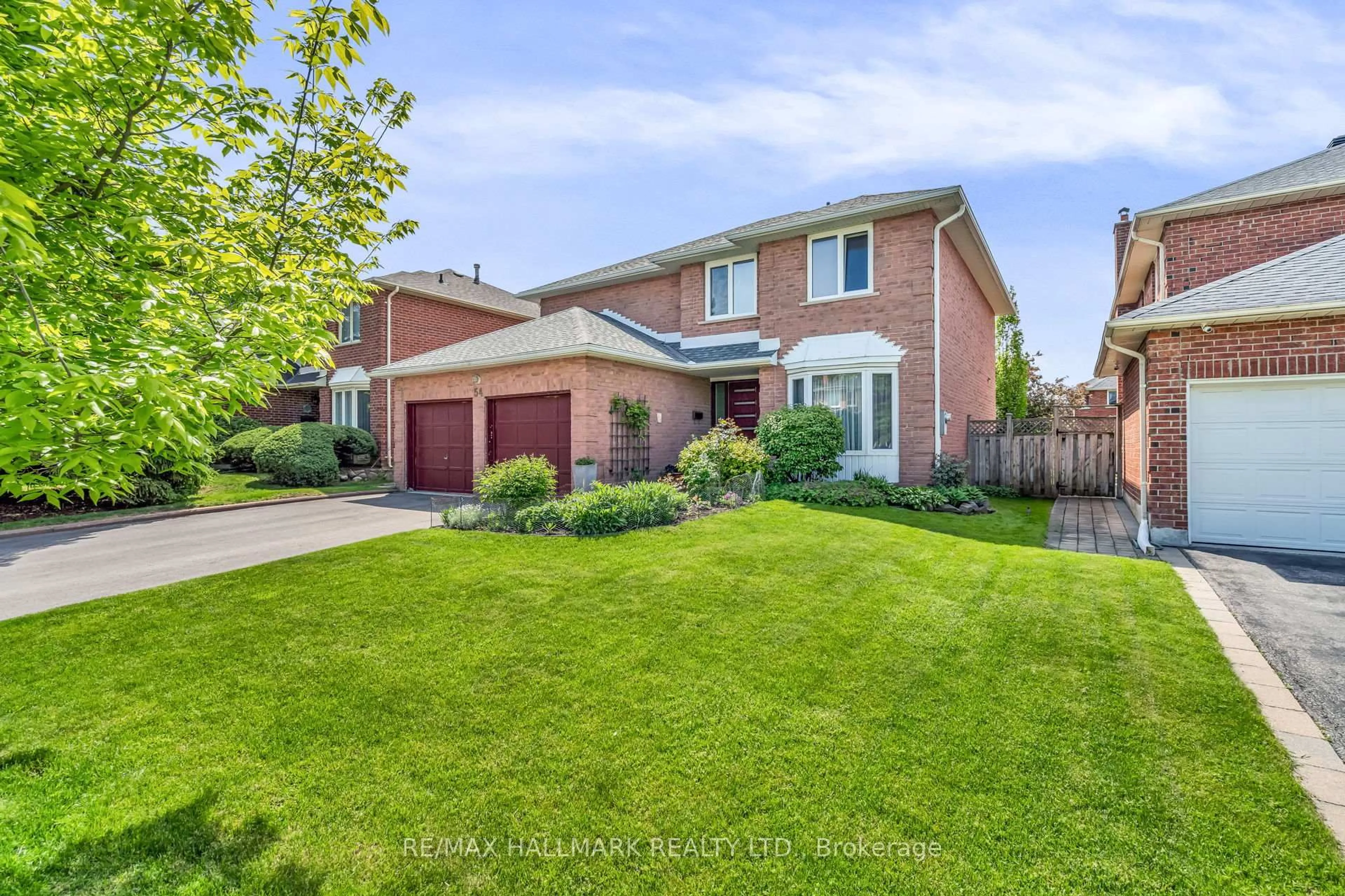 Home with brick exterior material, street for 54 Bryant Rd, Markham Ontario L3P 5Z2