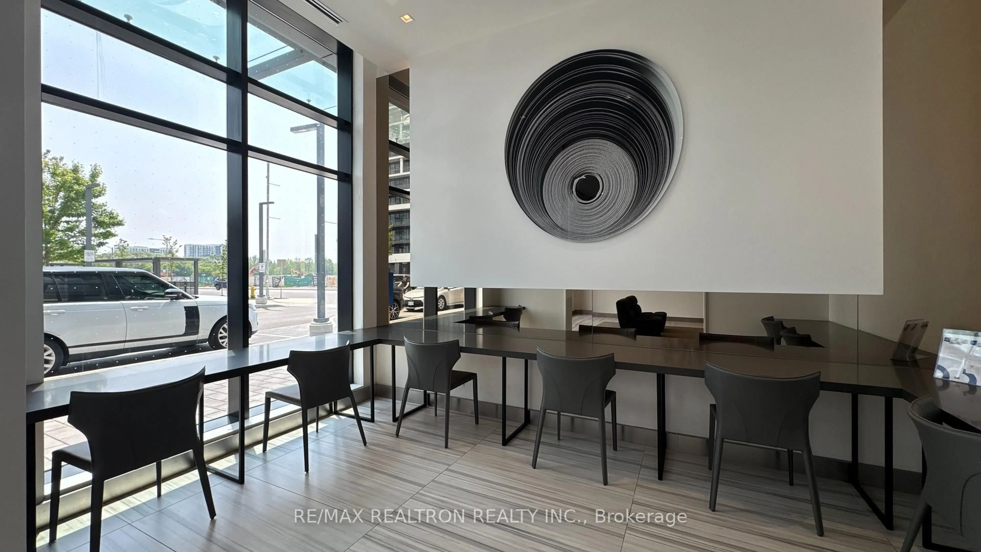 Dining room, ceramic/tile floor for 38 Water Walk Dr #1911, Markham Ontario L3R 6M8