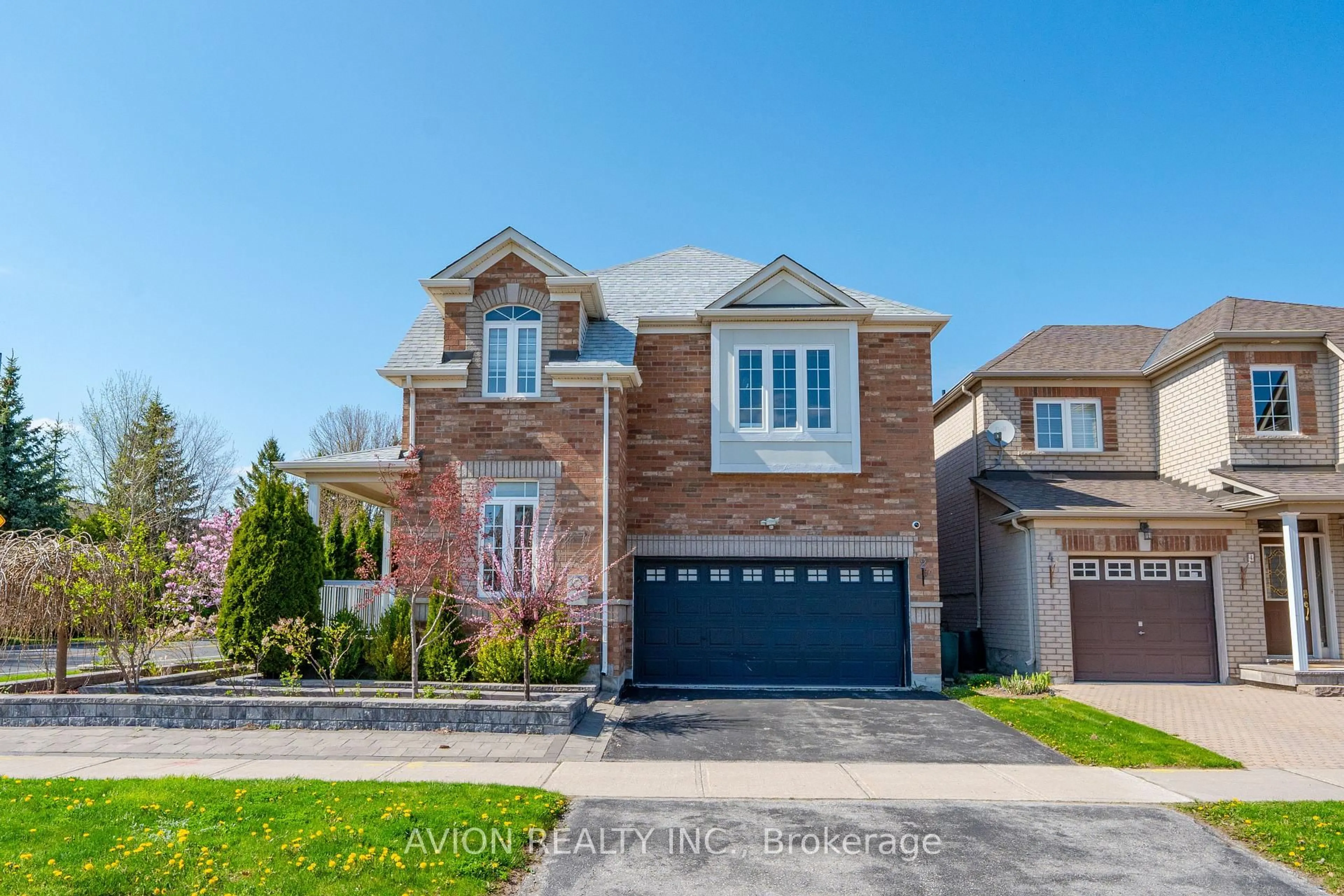 Home with brick exterior material, street for 2 Greengage St, Markham Ontario L6E 1X9