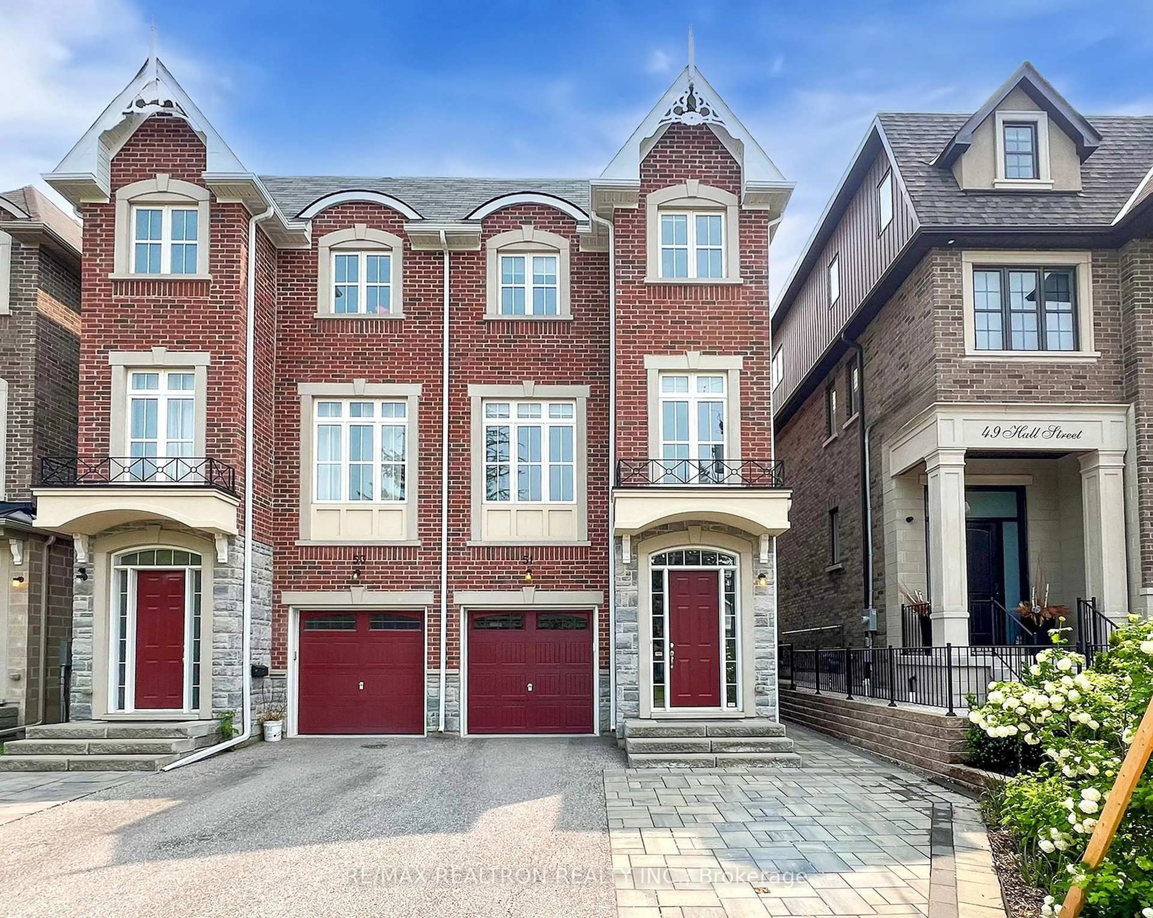 Home with brick exterior material, street for 51 Hall St, Richmond Hill Ontario L4C 4N7