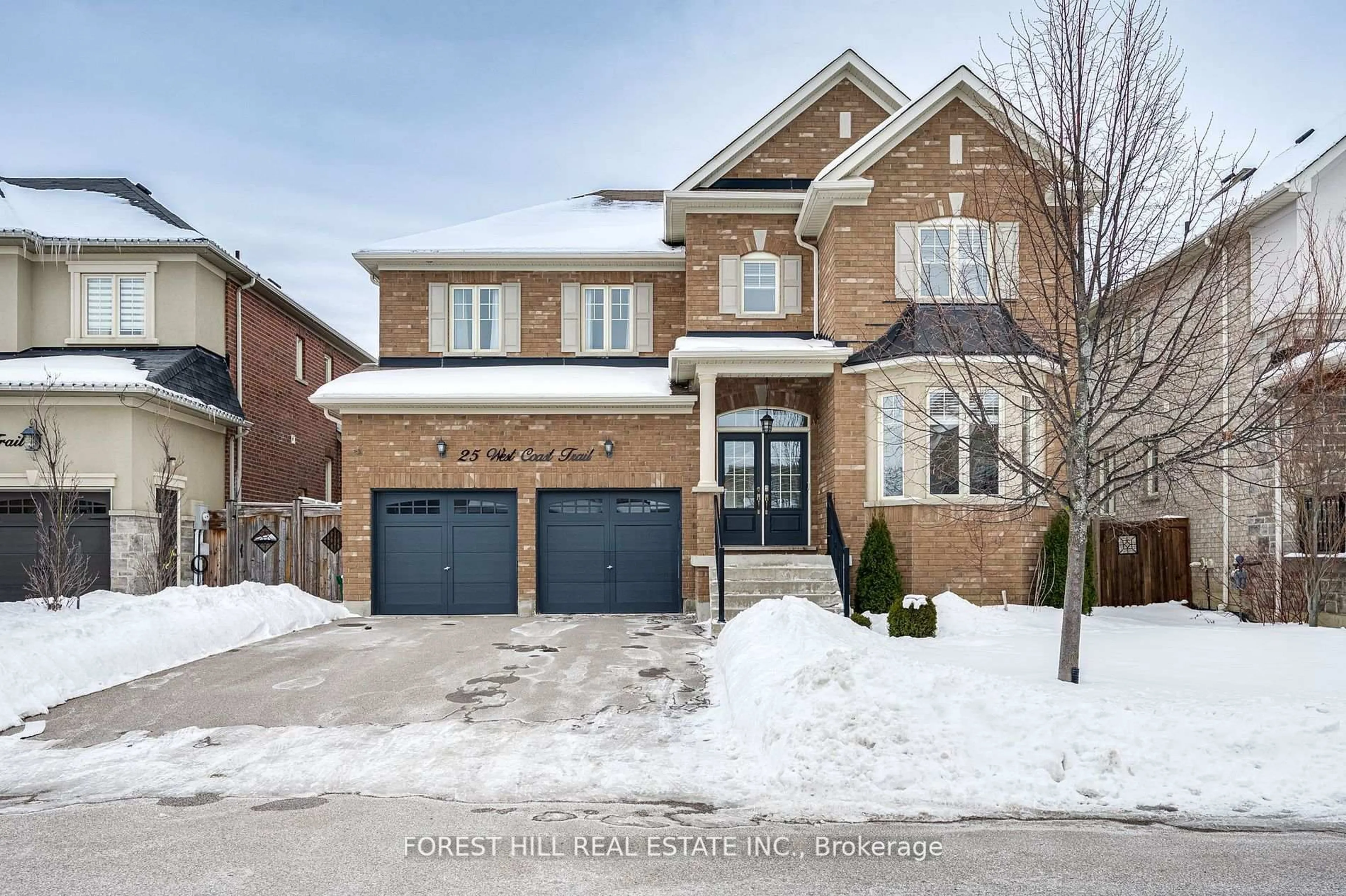 Home with brick exterior material, street for 25 West Coast Tr, King Ontario L0G 1N0
