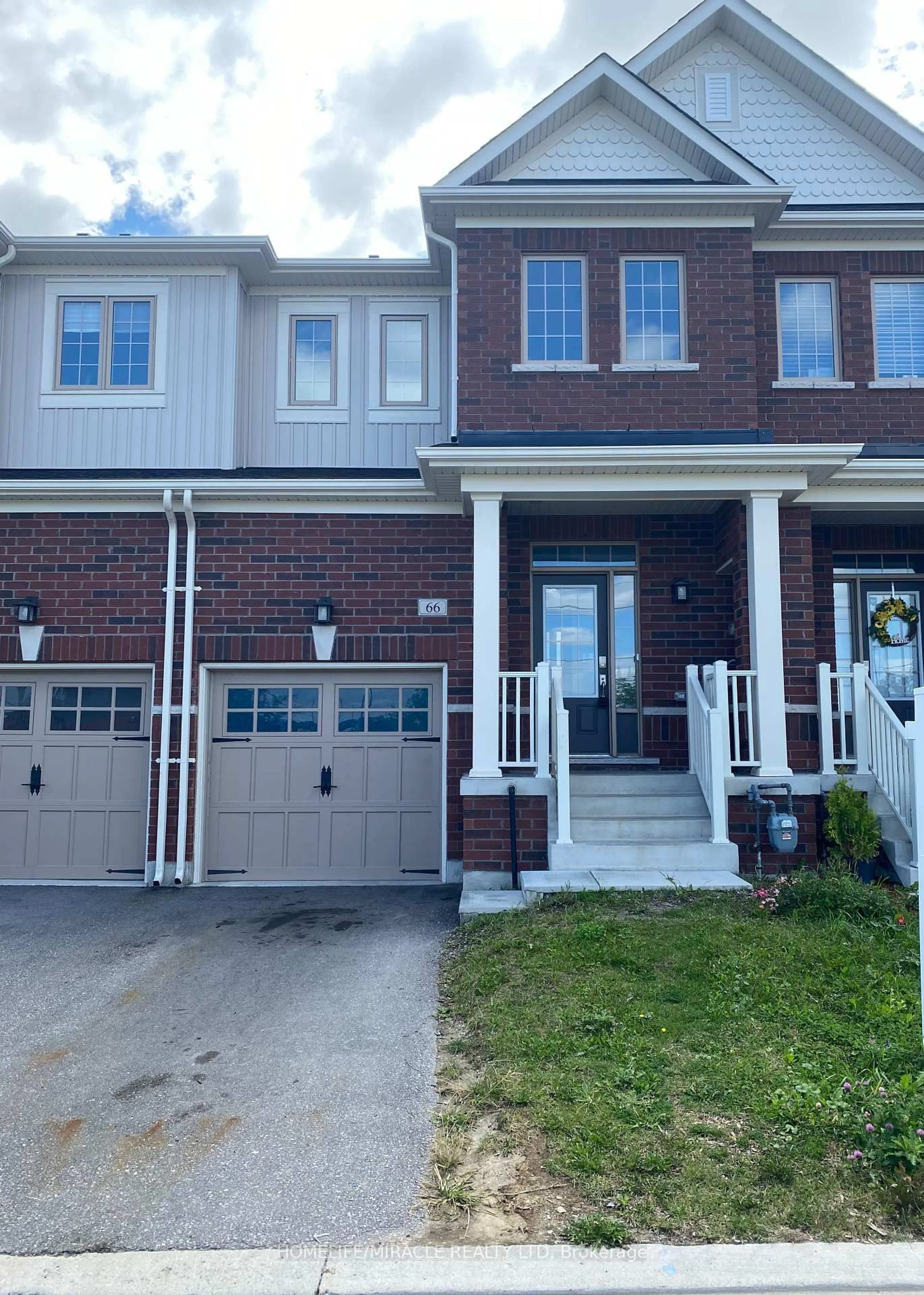 Home with brick exterior material, street for 66 Clifford Cres, New Tecumseth Ontario L0G 1W0