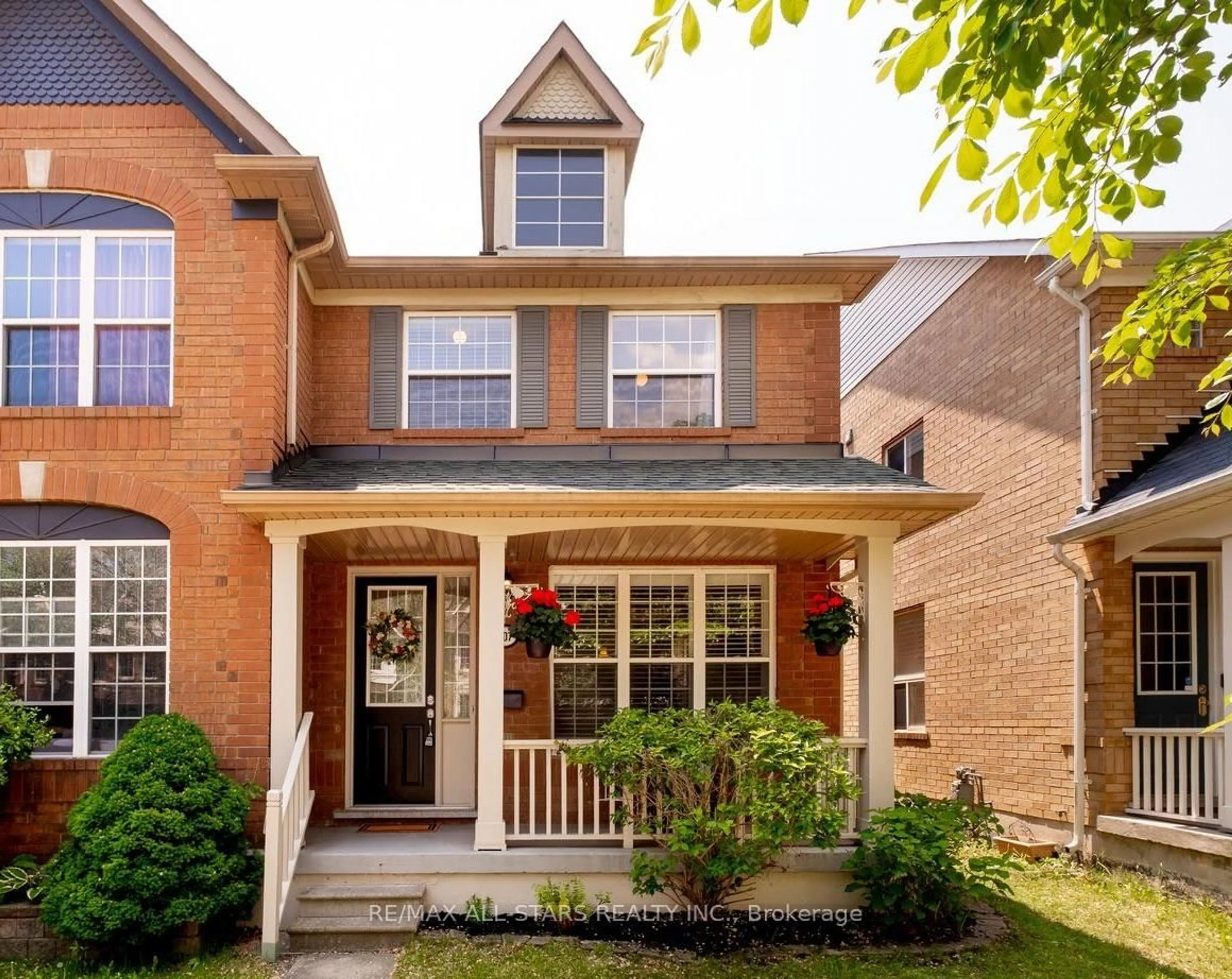 Home with brick exterior material, street for 107 White's Hill Ave, Markham Ontario L6B 1C2