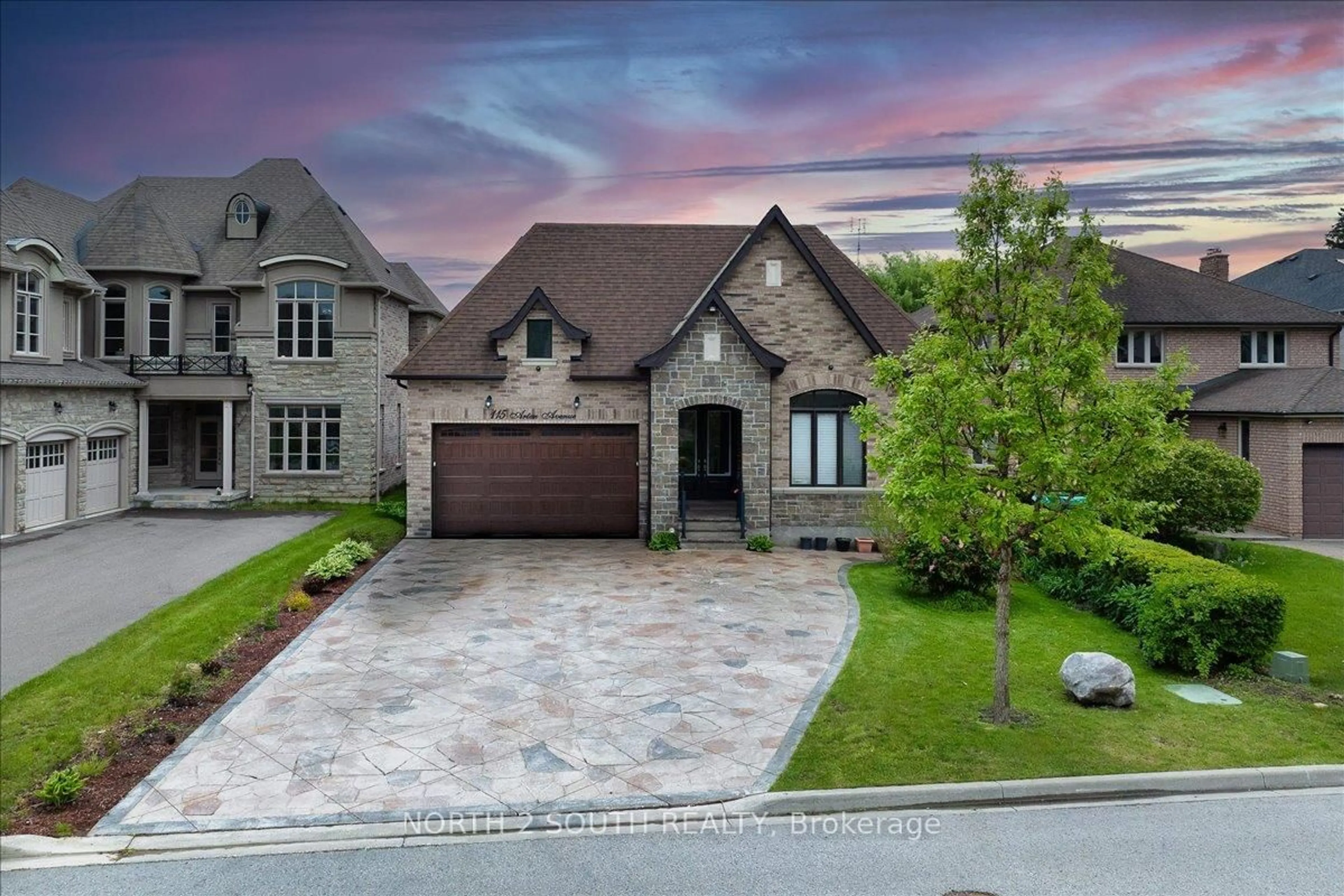 Home with brick exterior material, street for 115 Arten Ave, Richmond Hill Ontario L4C 9Y3