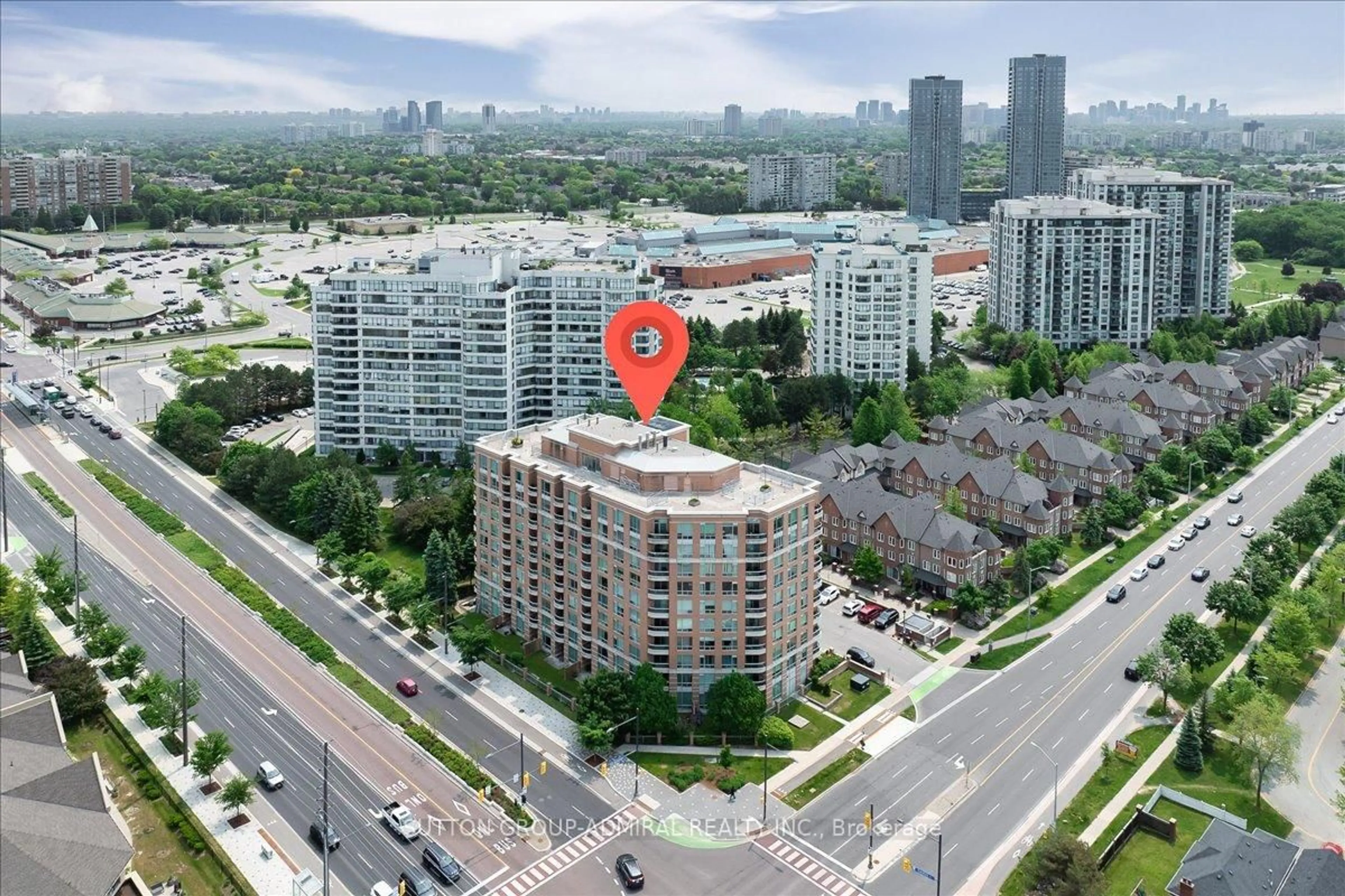 Picture of a map for 745 New Westminster Dr #705, Vaughan Ontario L4J 8J9