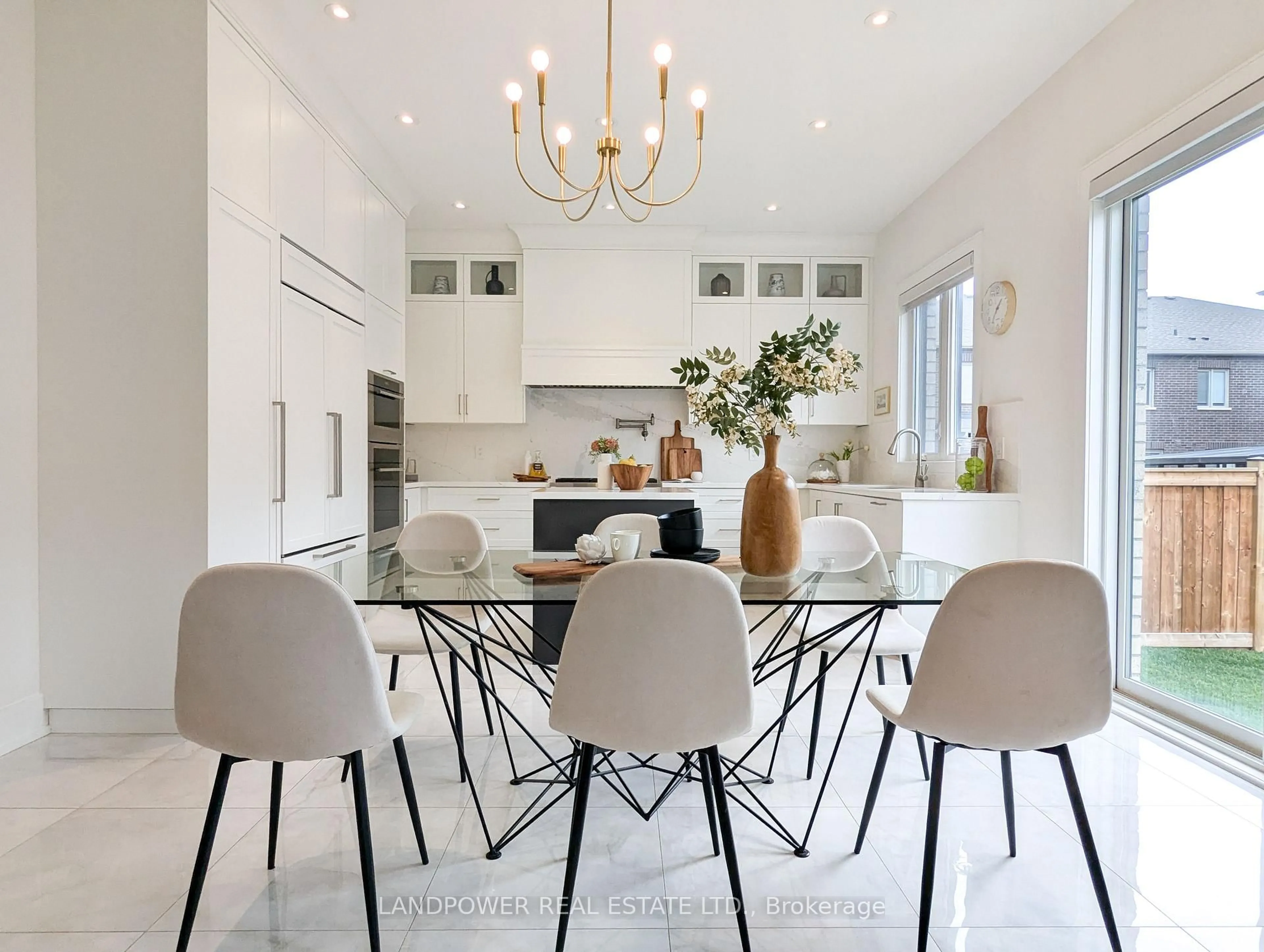 Contemporary kitchen, ceramic/tile floor for 35 Longworth Ave, Richmond Hill Ontario L4E 1J2
