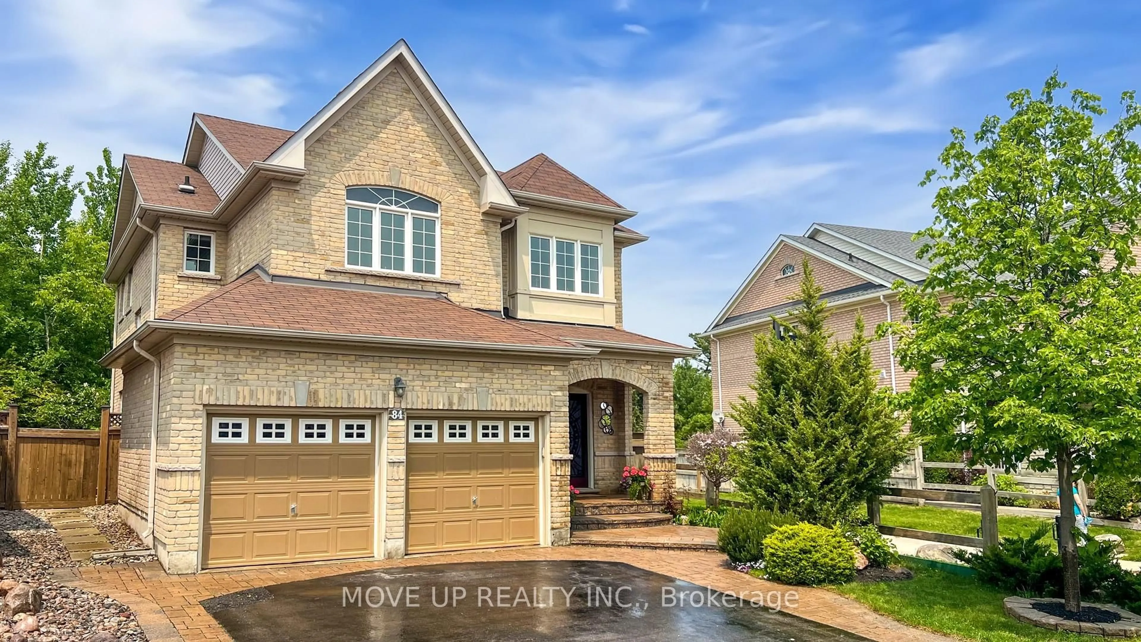 Home with brick exterior material, street for 84 Santa Amato Cres, Vaughan Ontario L4J 0E9