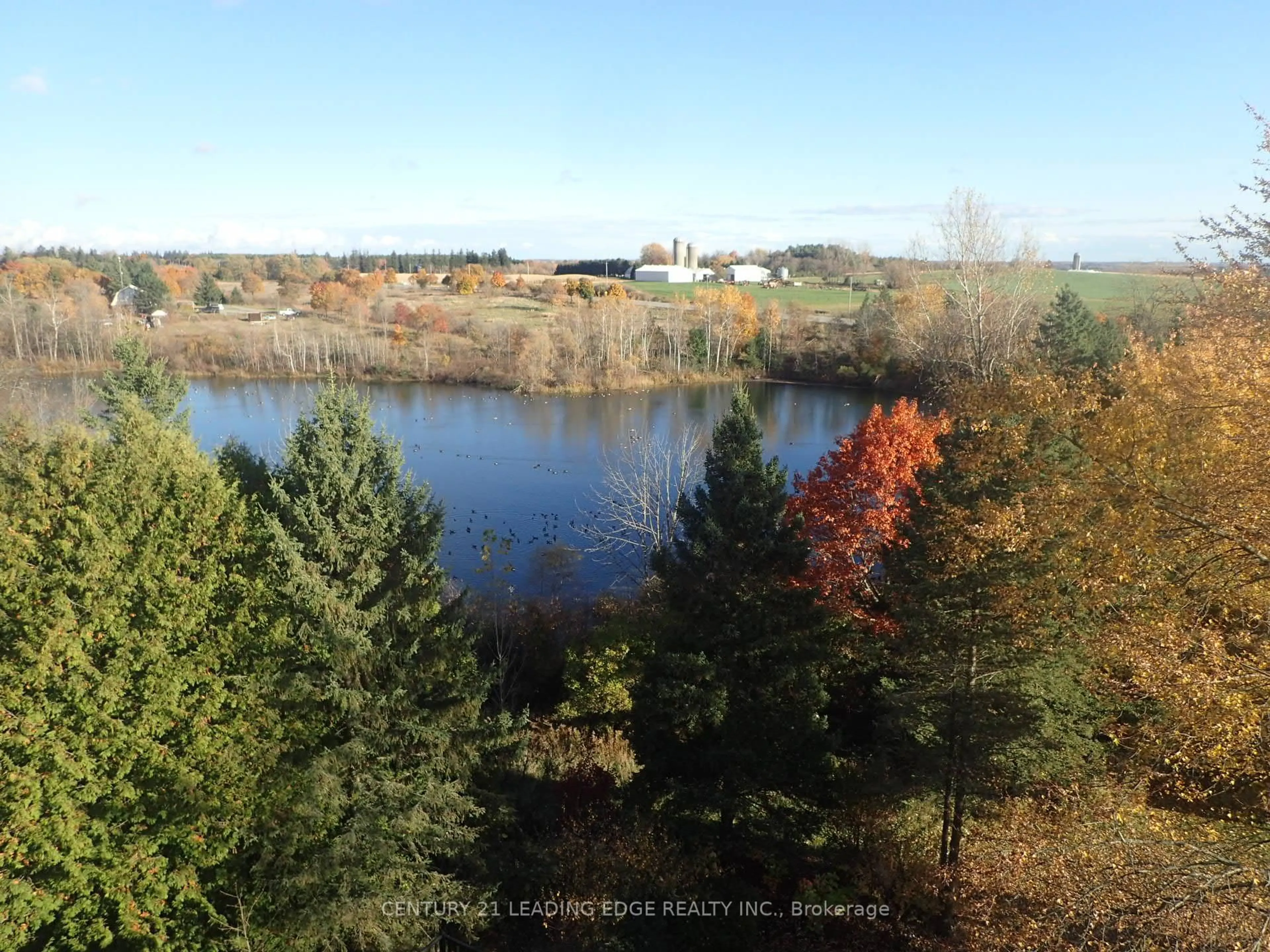 A pic from outside/outdoor area/front of a property/back of a property/a pic from drone, water/lake/river/ocean view for 3536 Bloomington Rd, Whitchurch-Stouffville Ontario L4A 4A2