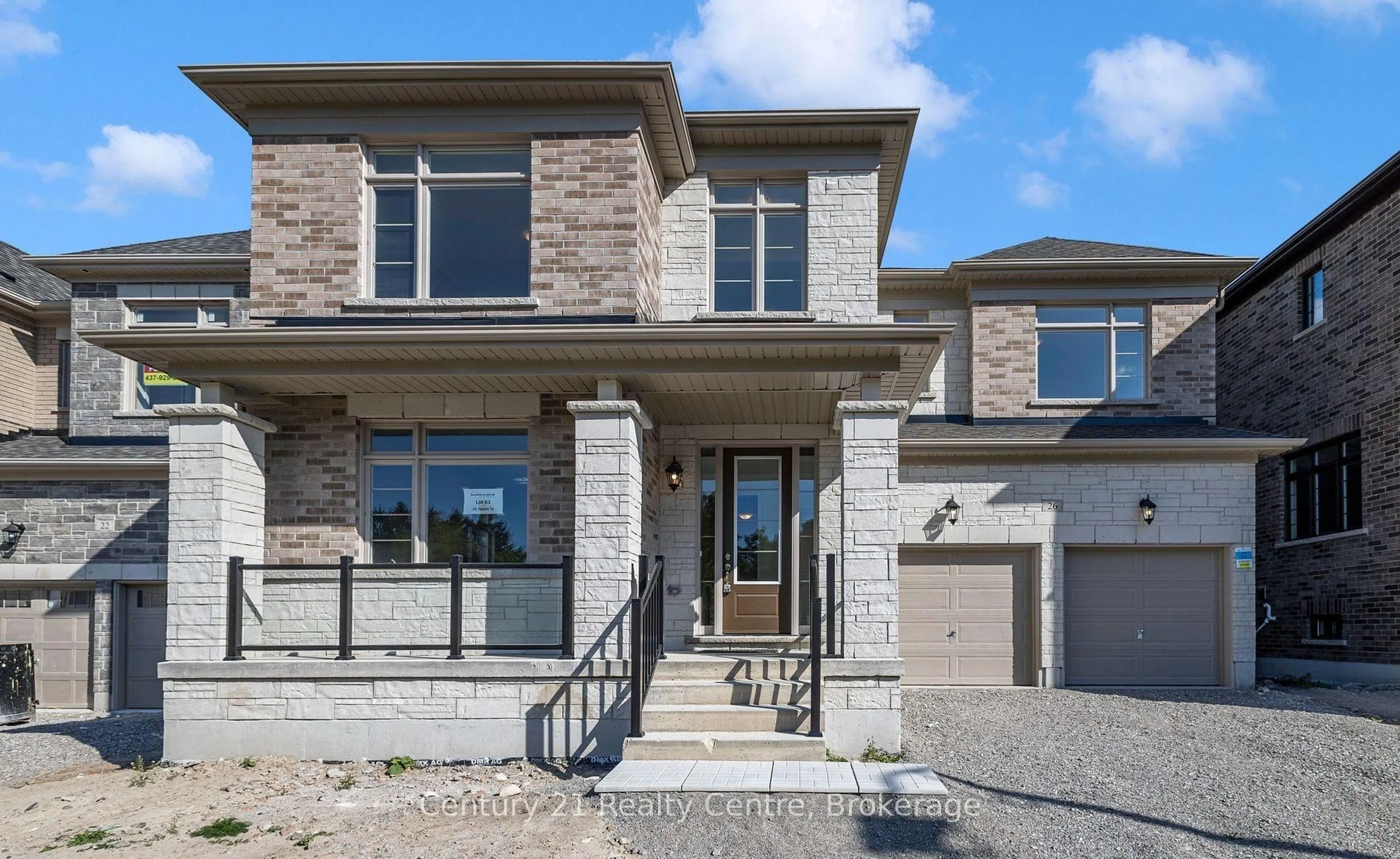 Home with brick exterior material, street for 26 Hearn St, Bradford West Gwillimbury Ontario L0G 1B0