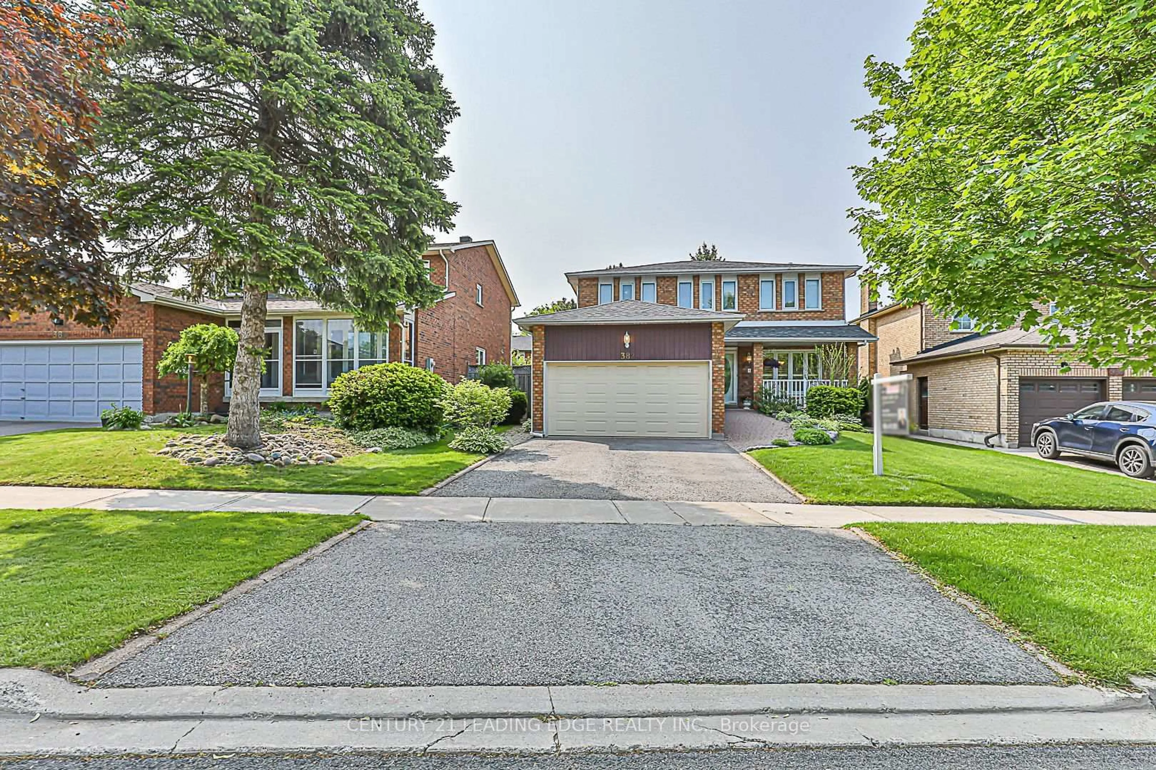 Home with brick exterior material, street for 382 Raymerville Dr, Markham Ontario L3P 6M1