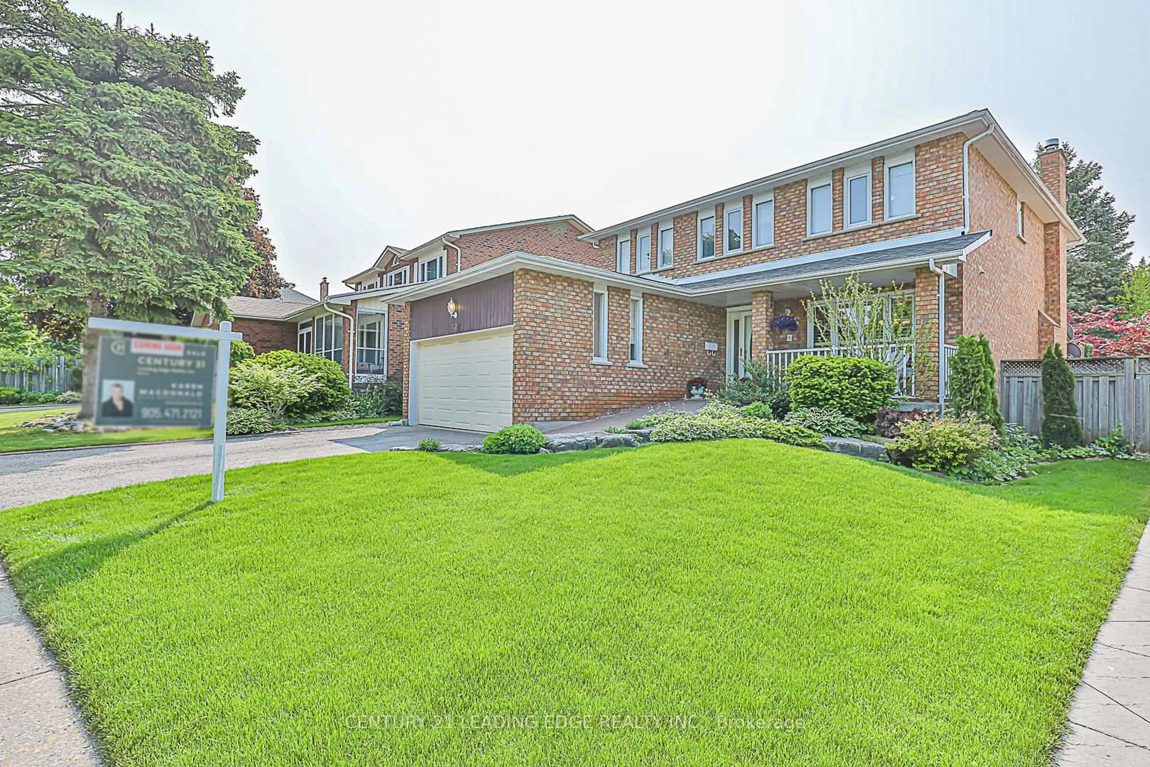 Home with brick exterior material, street for 382 Raymerville Dr, Markham Ontario L3P 6M1