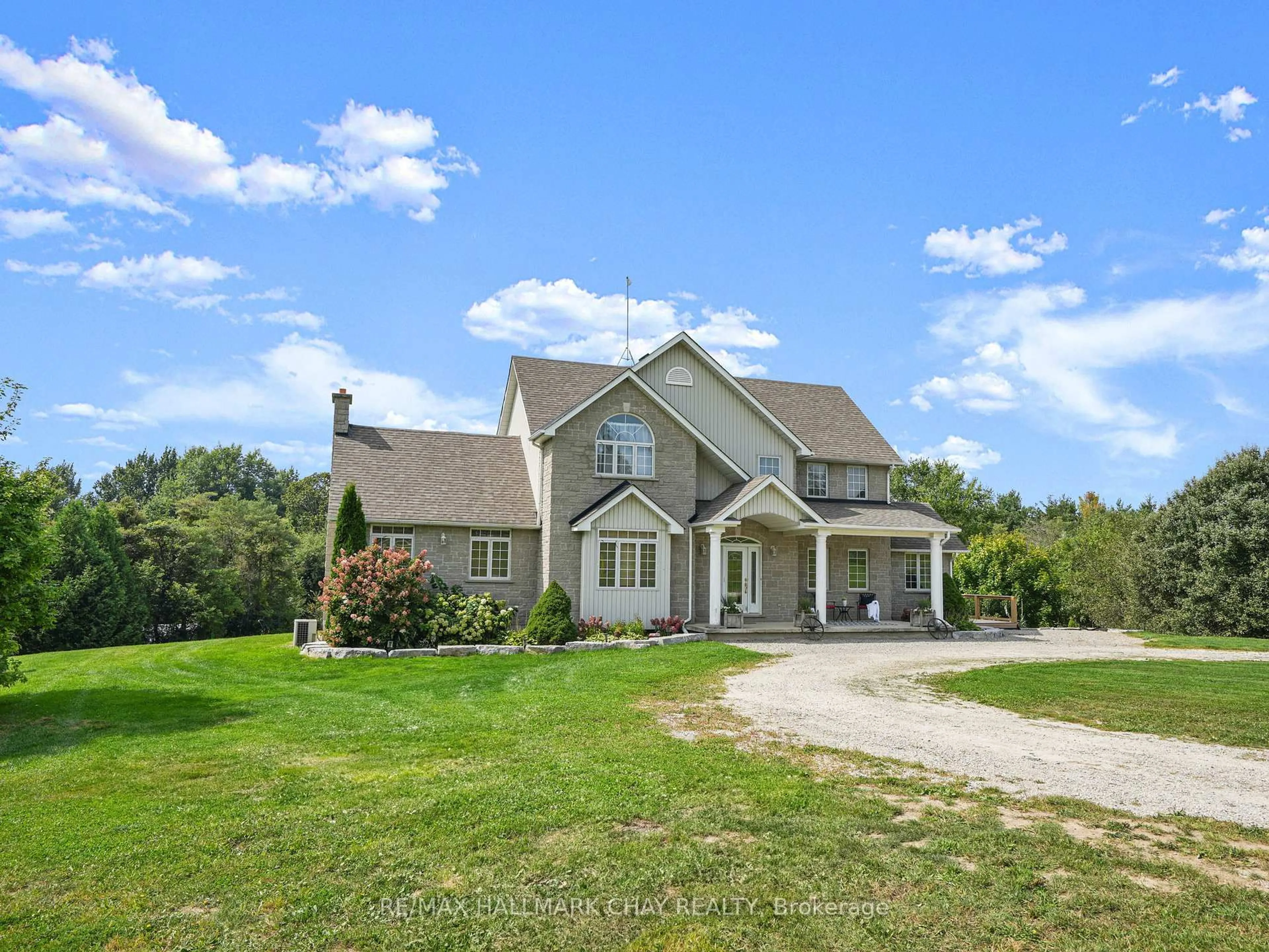 A pic from outside/outdoor area/front of a property/back of a property/a pic from drone, unknown for 4146 Concession 7 Rd, Adjala-Tosorontio Ontario L0G 1L0
