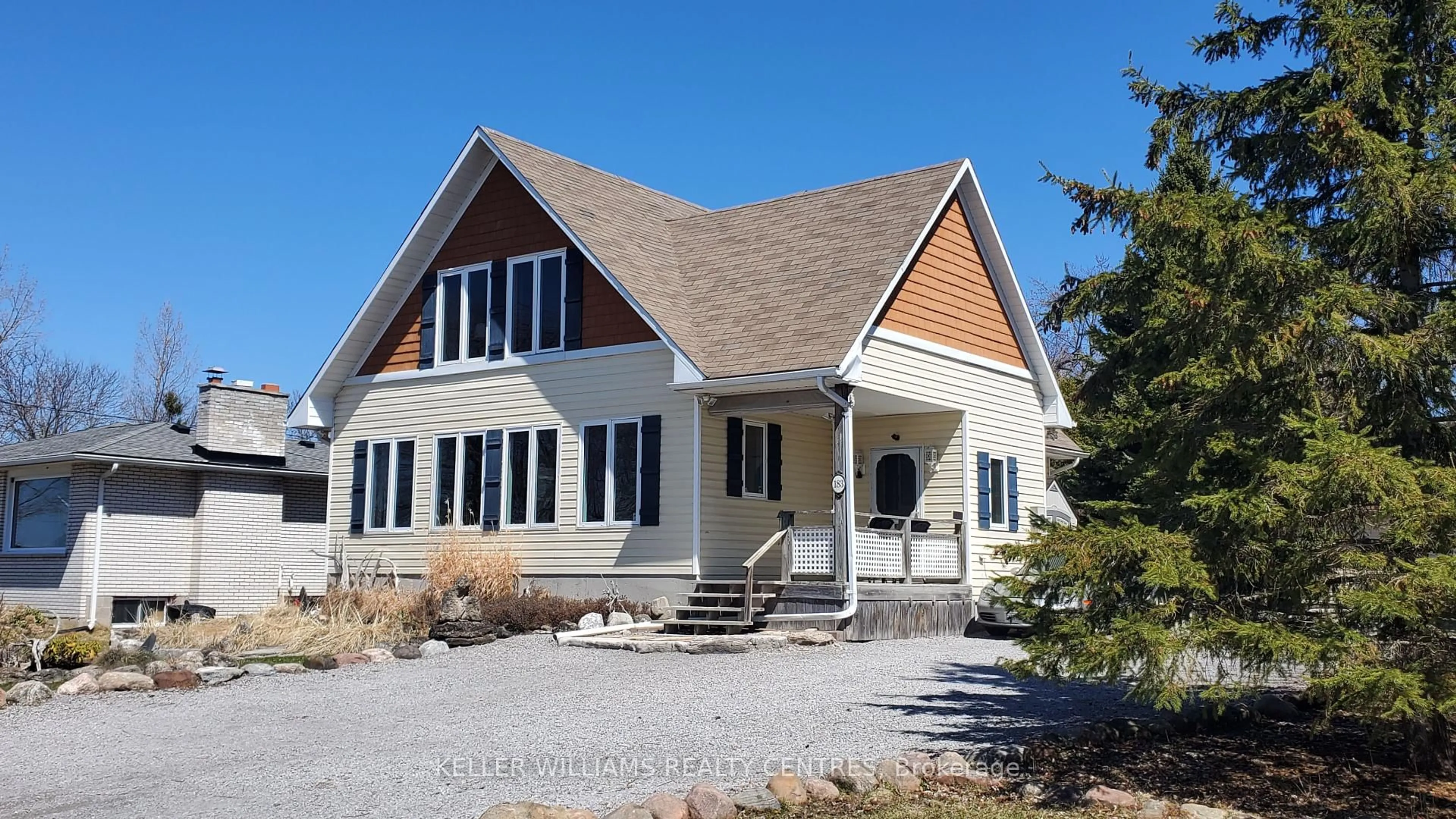 Home with vinyl exterior material, unknown for 183 Lake Dr, Georgina Ontario L4P 3C8