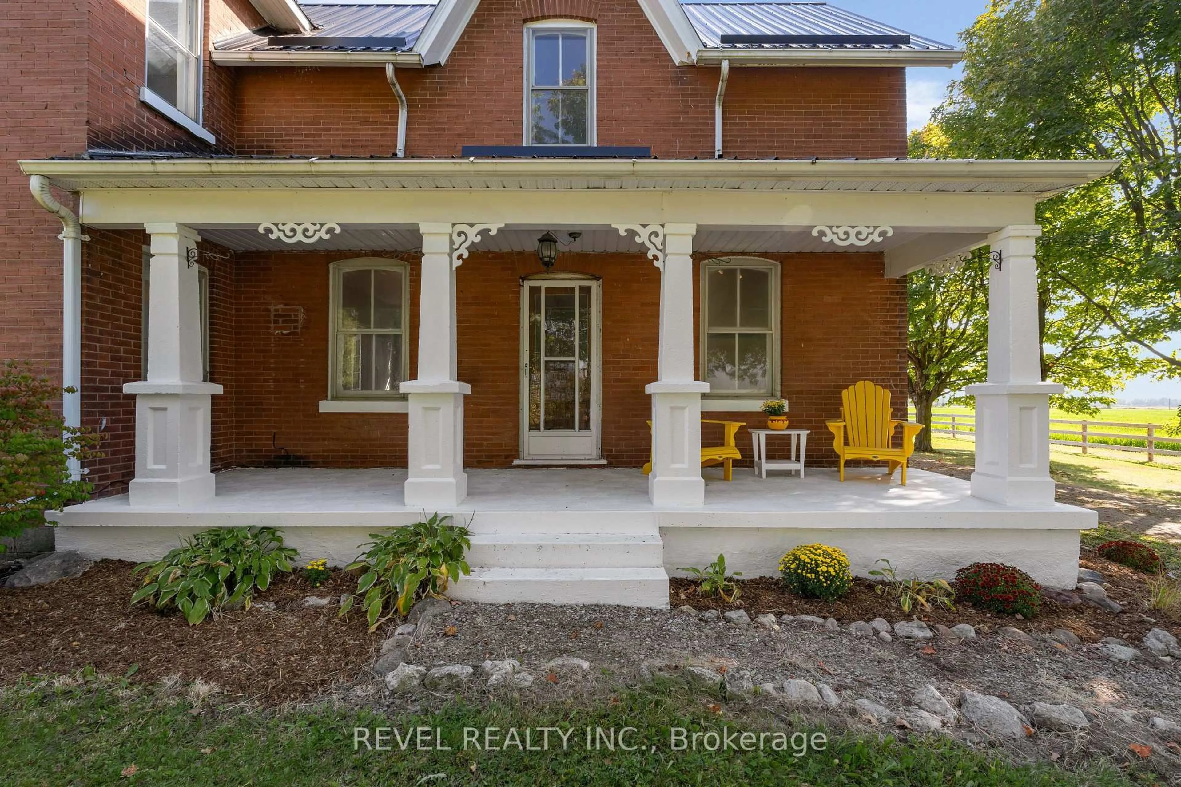 Home with brick exterior material, street for 7281 9th Line, Essa Ontario L0L 2N0