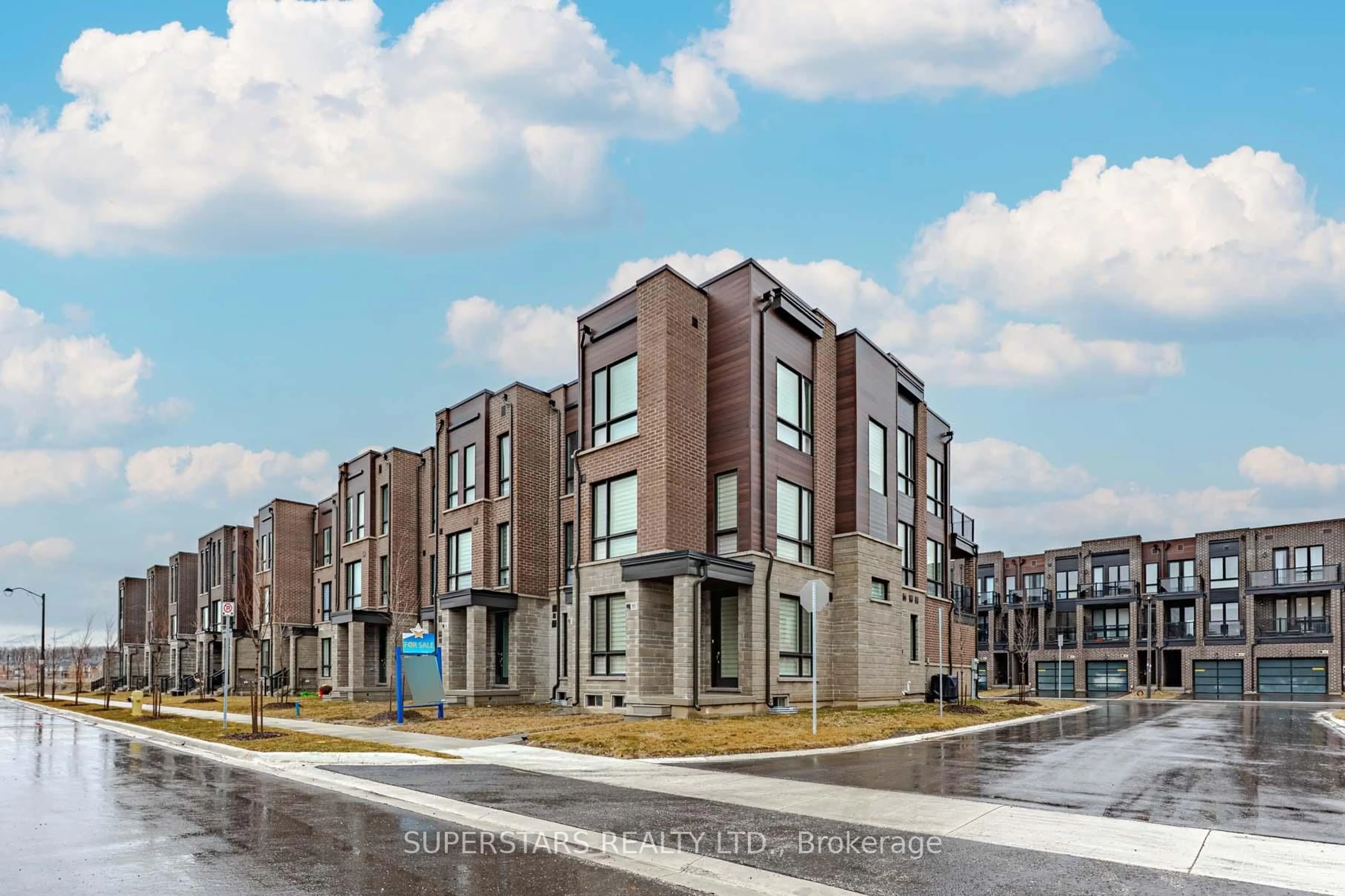 Home with brick exterior material, street for 93 Stauffer Cres, Markham Ontario L6B 1R1