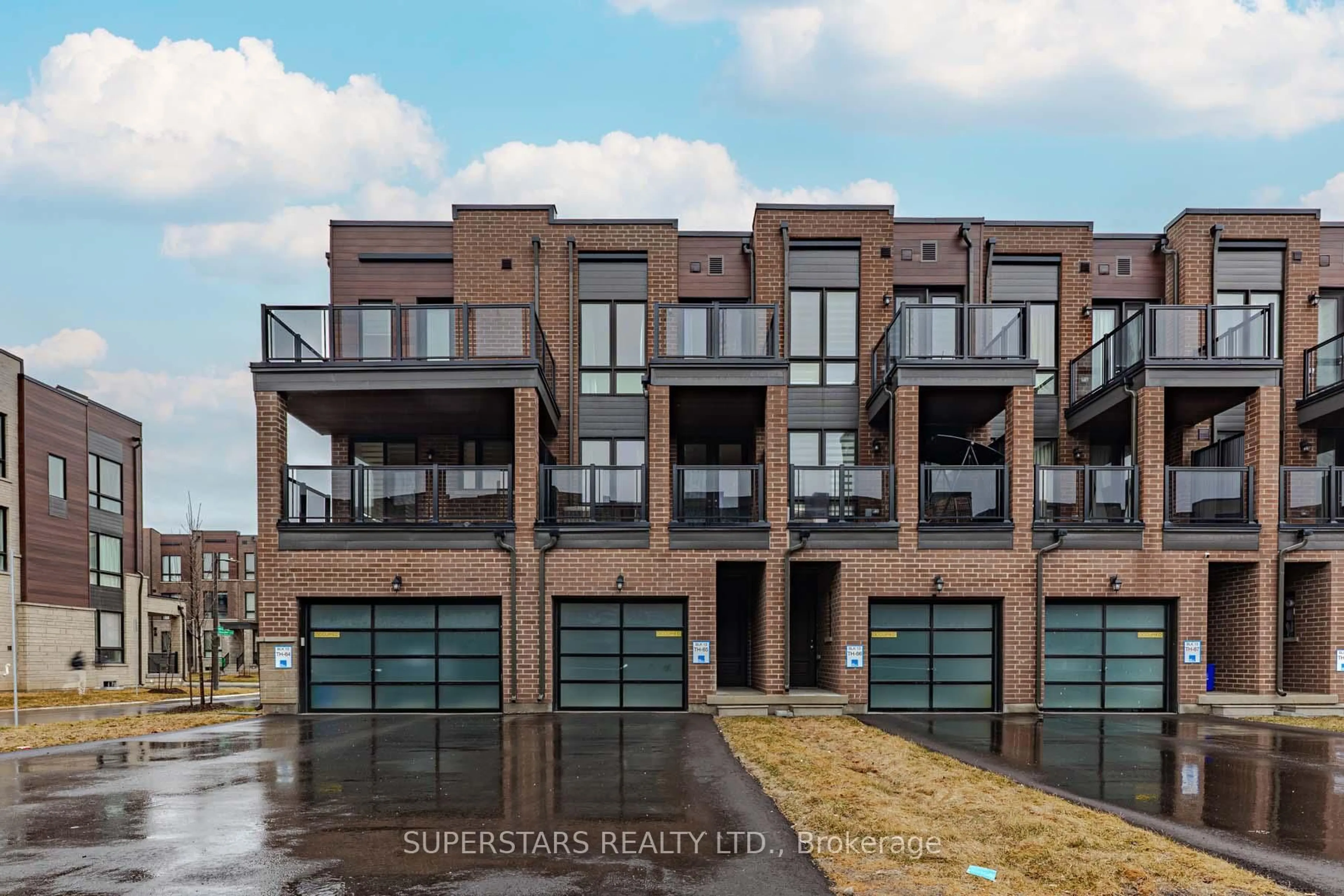 Home with brick exterior material, street for 93 Stauffer Cres, Markham Ontario L6B 1R1