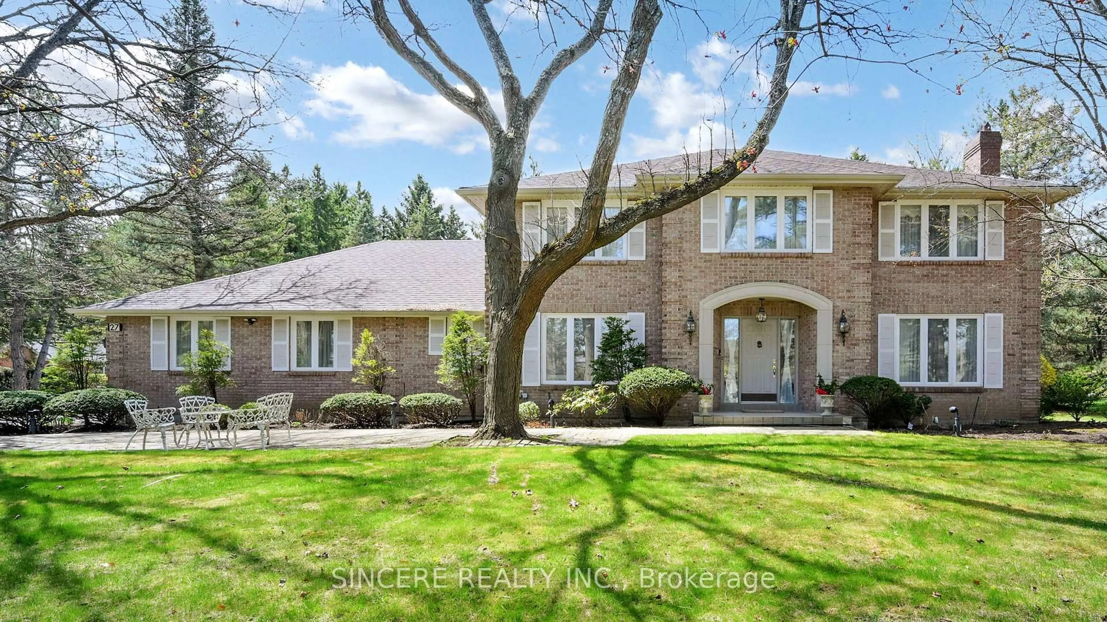 Home with brick exterior material, street for 27 Country Estates Dr, Markham Ontario L6C 1A4