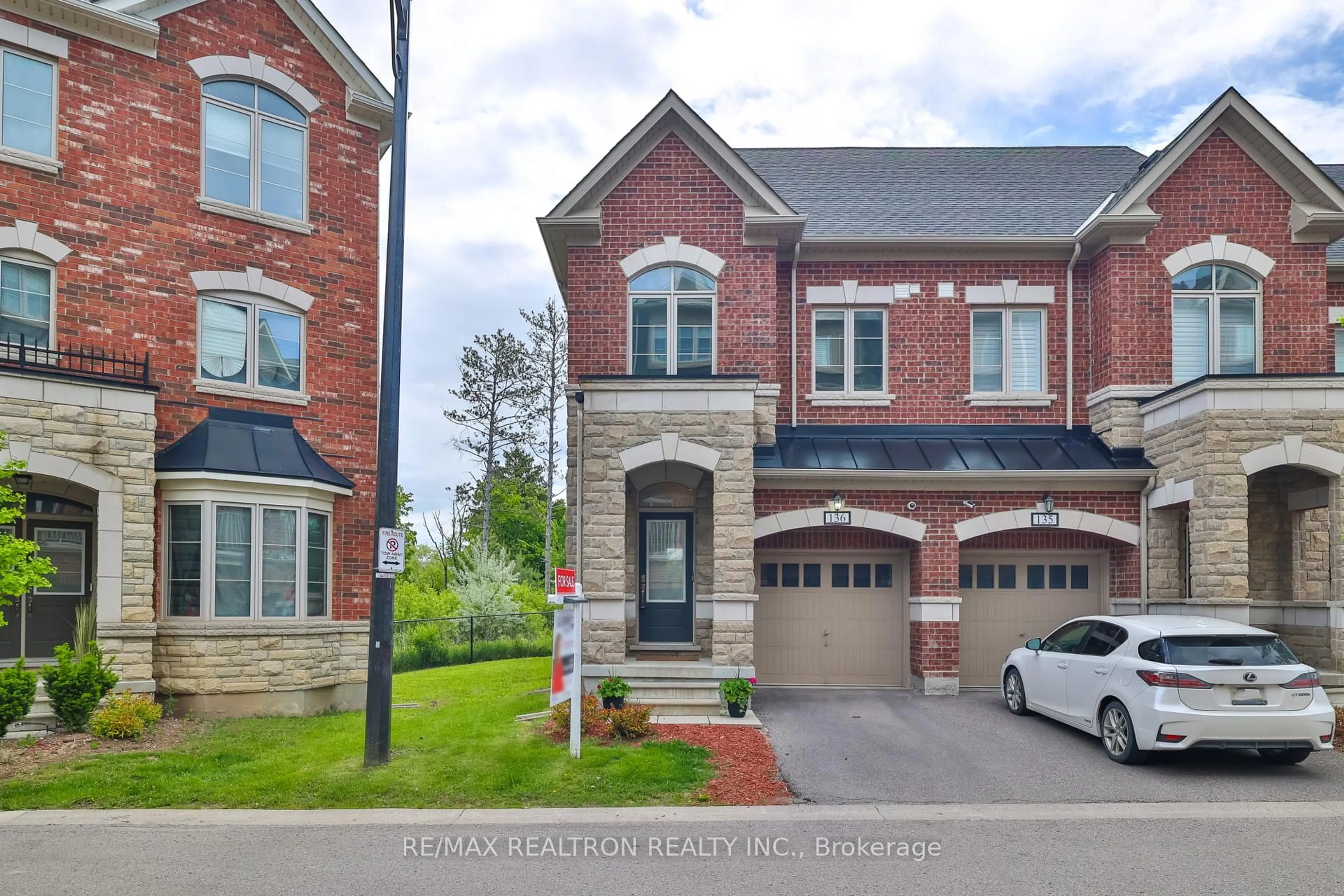 Home with brick exterior material, street for 1331 Major Mackenzie Dr #136, Vaughan Ontario L6A 4W4