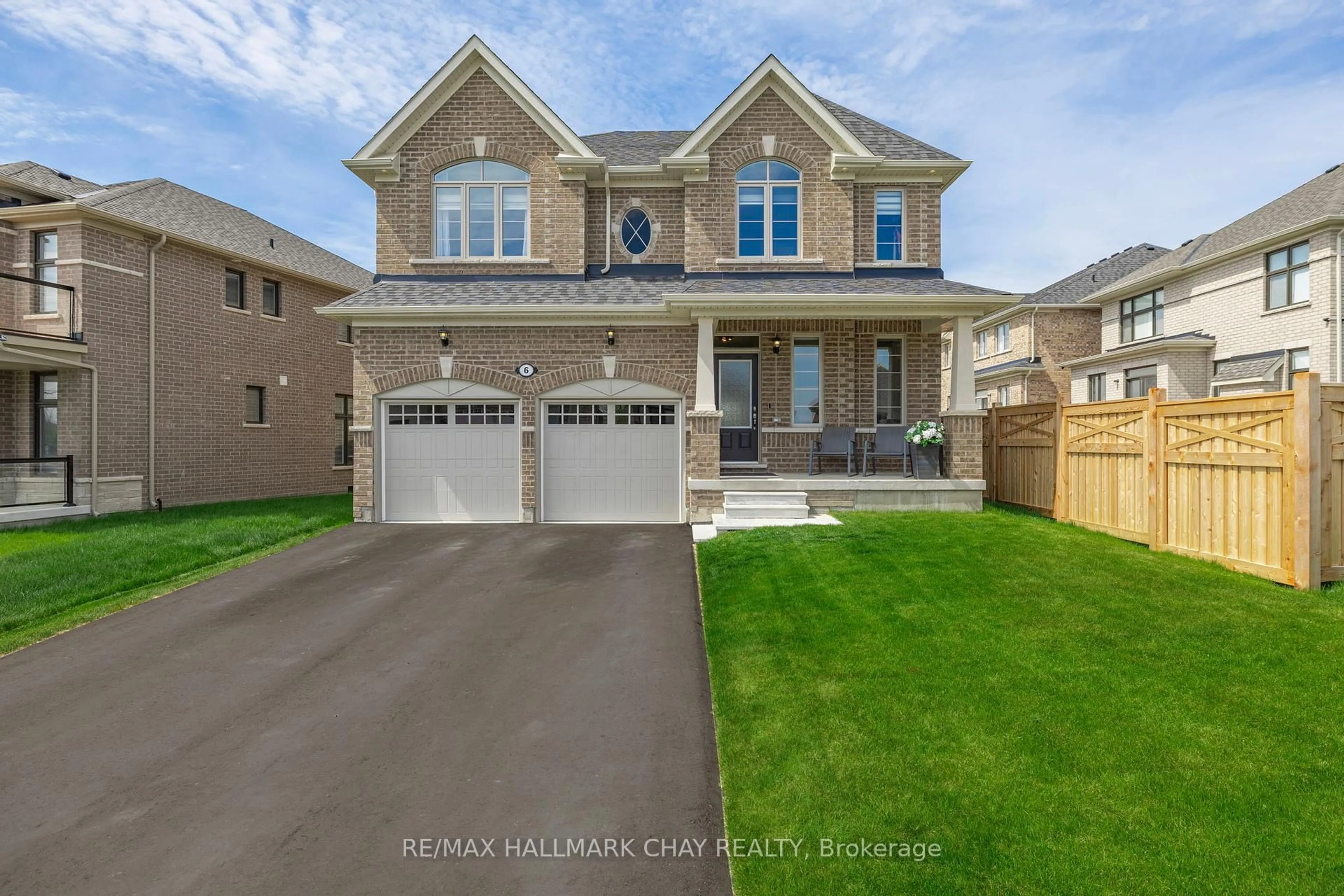Home with brick exterior material, street for 6 John Dallimore Dr, Georgina Ontario L4P 0S6