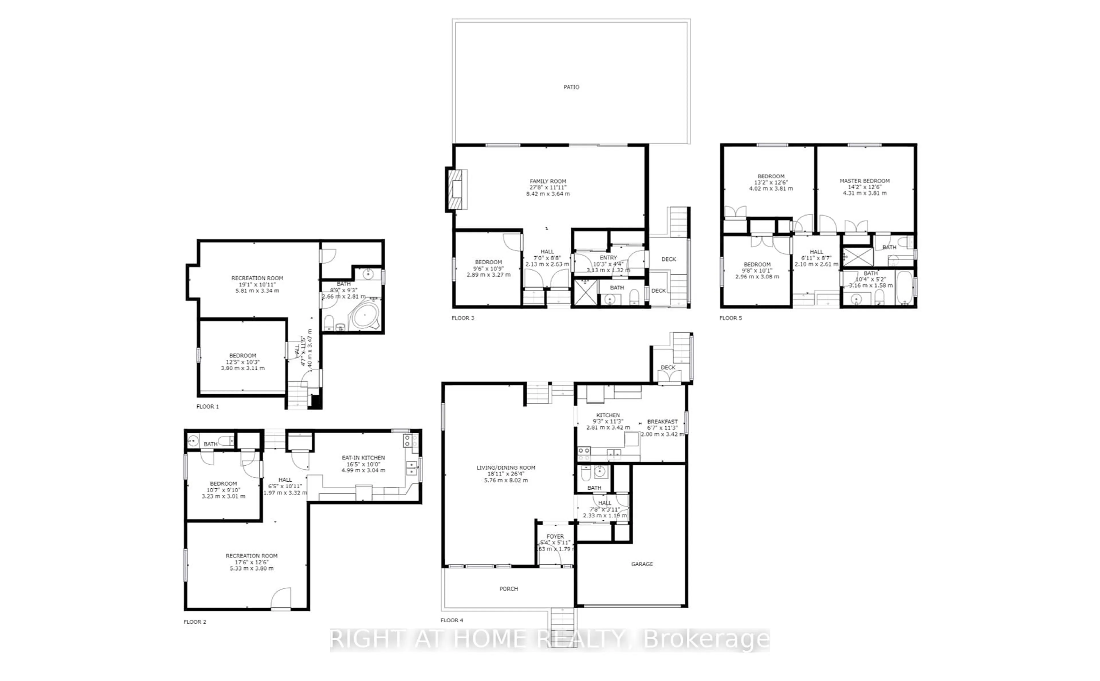 Floor plan for 7 Point O'Woods Dr, Vaughan Ontario L4K 2E1