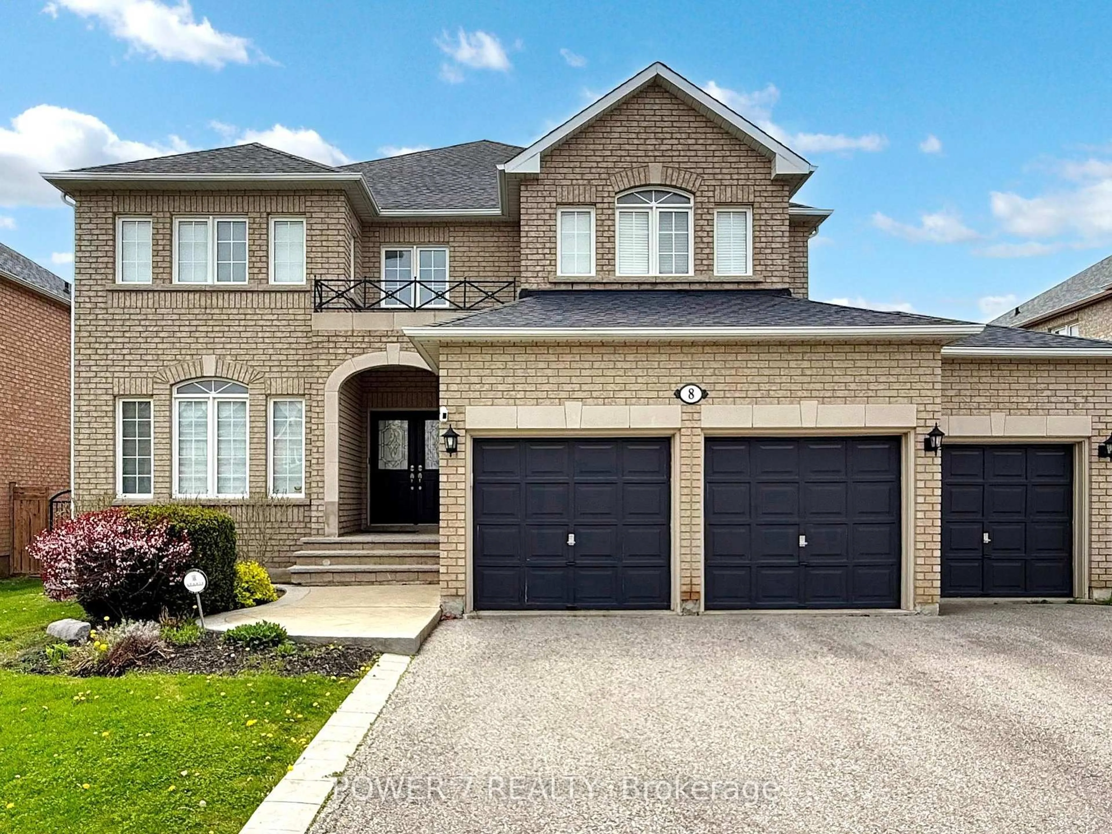 Home with brick exterior material, street for 8 Mumberson Crt, Markham Ontario L6C 1Y4