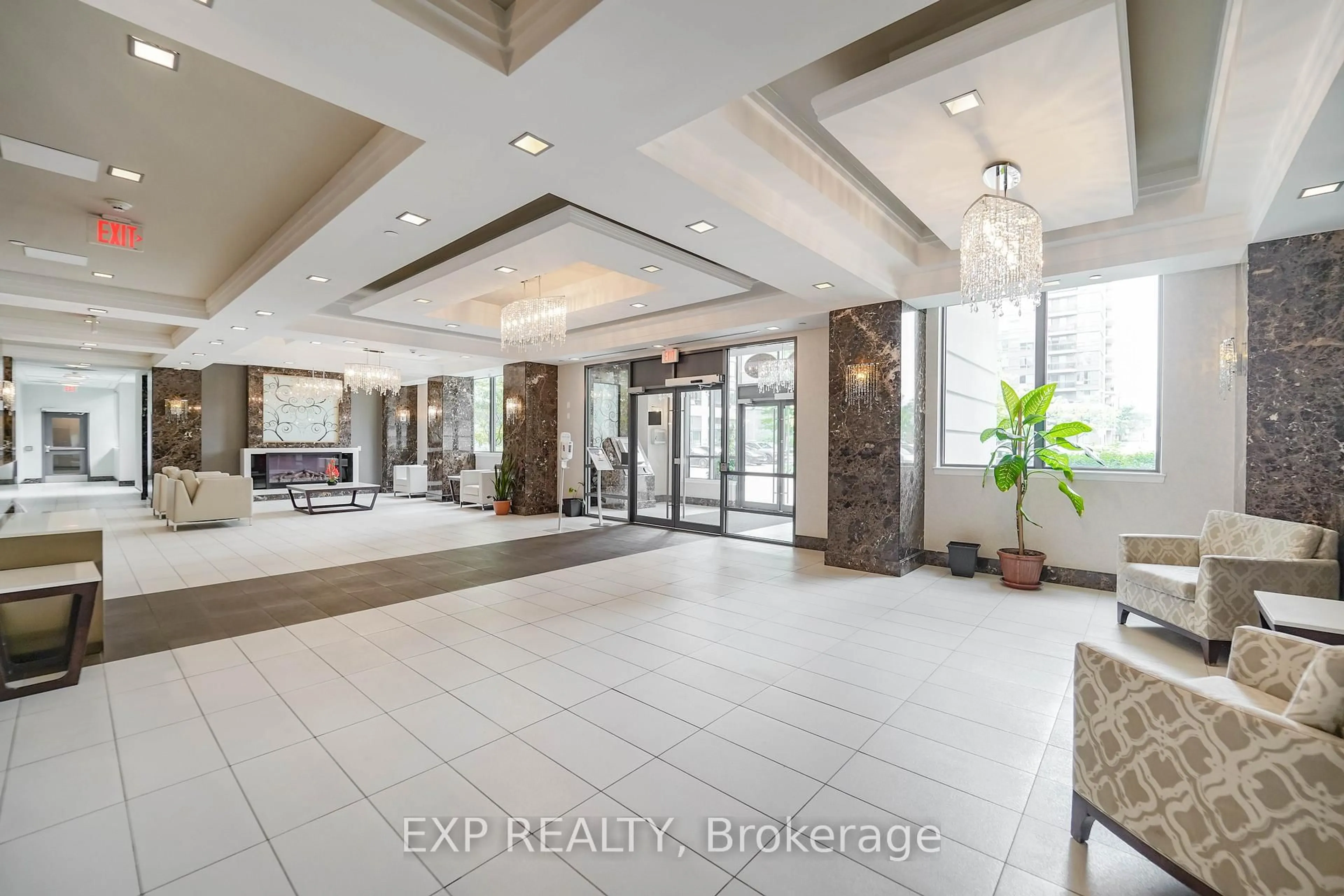 Lobby for 376 Highway 7 St #908, Richmond Hill Ontario L4B 0C7