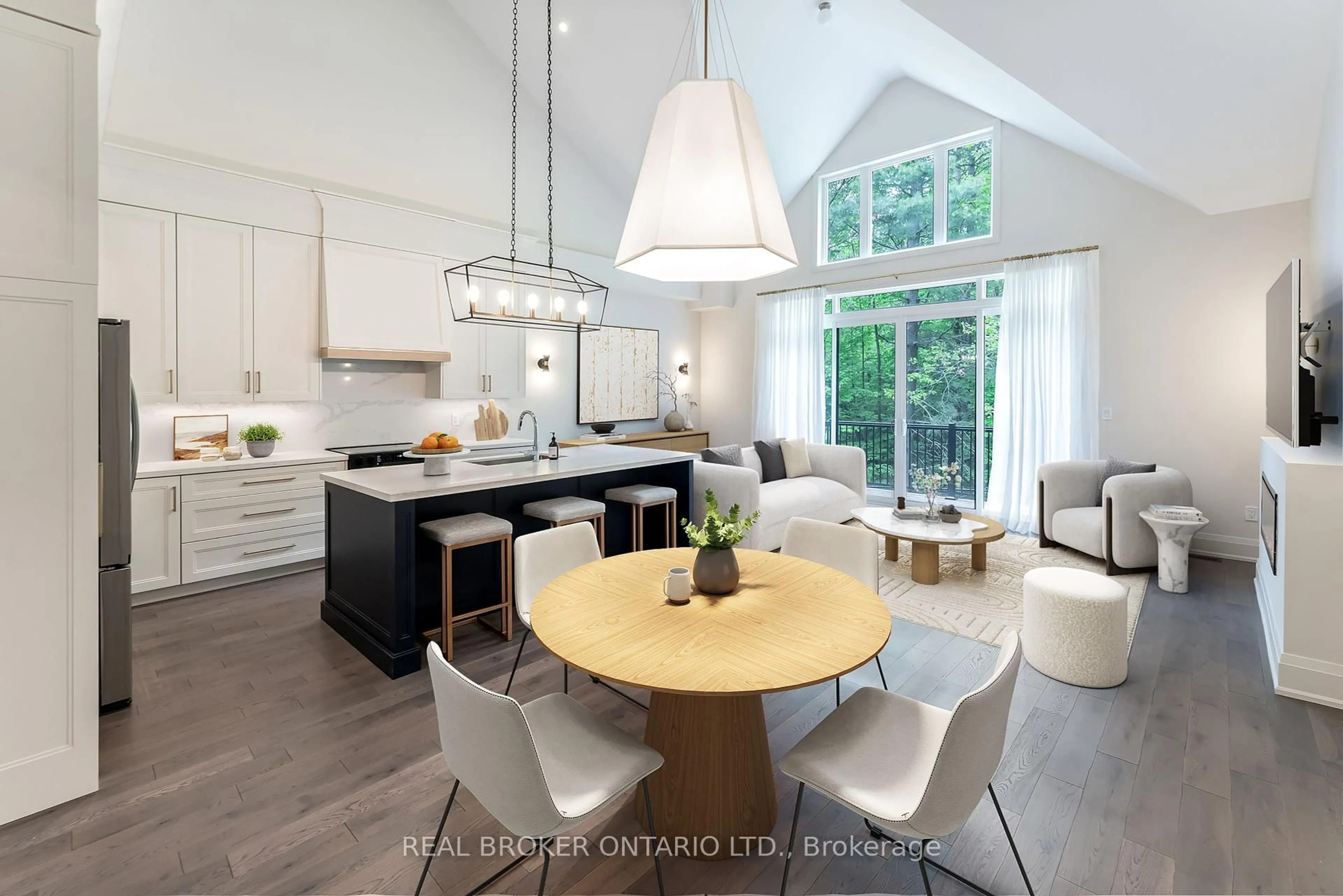 Open concept kitchen, unknown for 9 Vern Robertson Gate, Uxbridge Ontario L9P 0R9