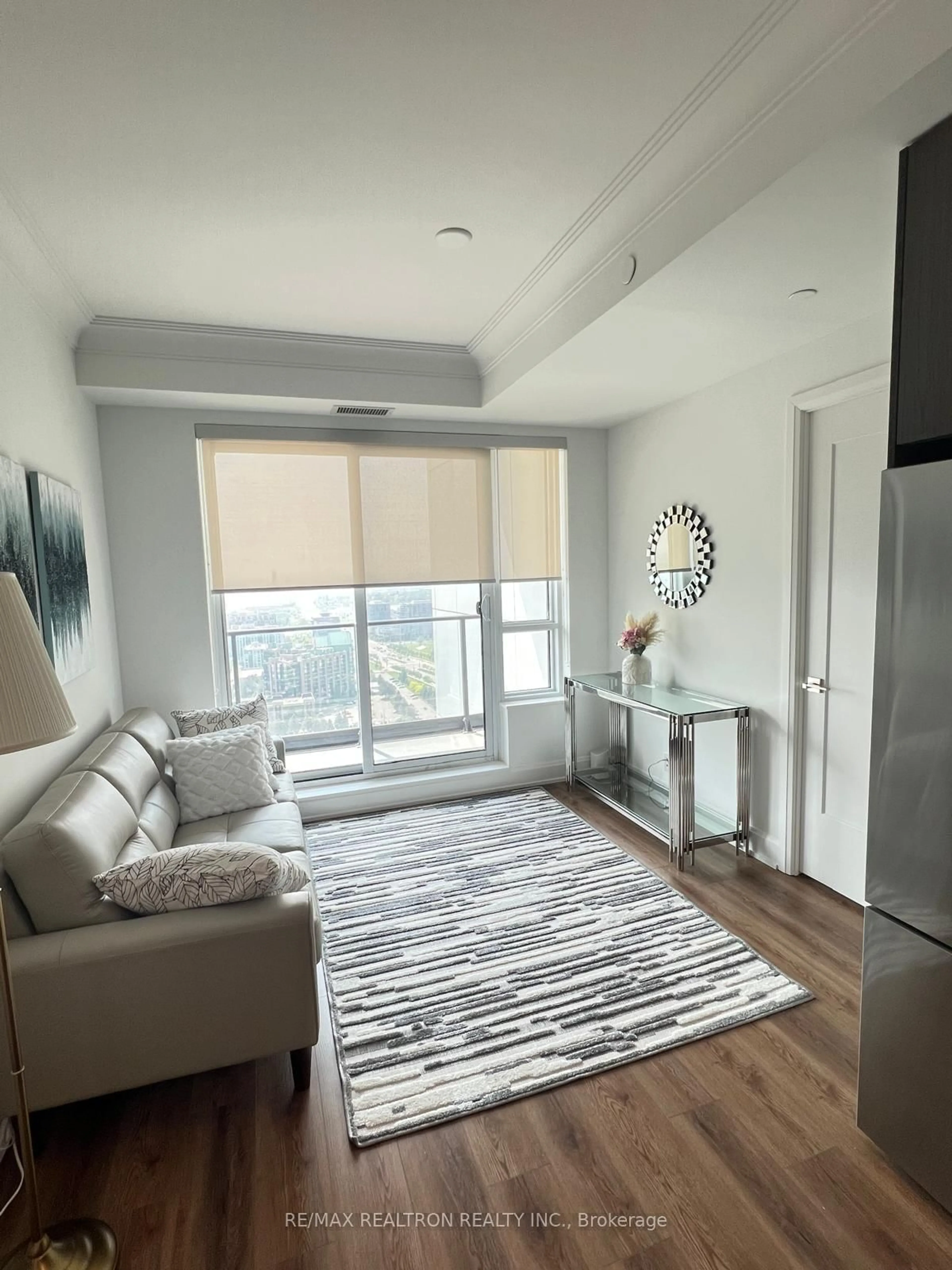 Living room with furniture, unknown for 8 Water Walk Dr #3806, Markham Ontario L3R 6L4