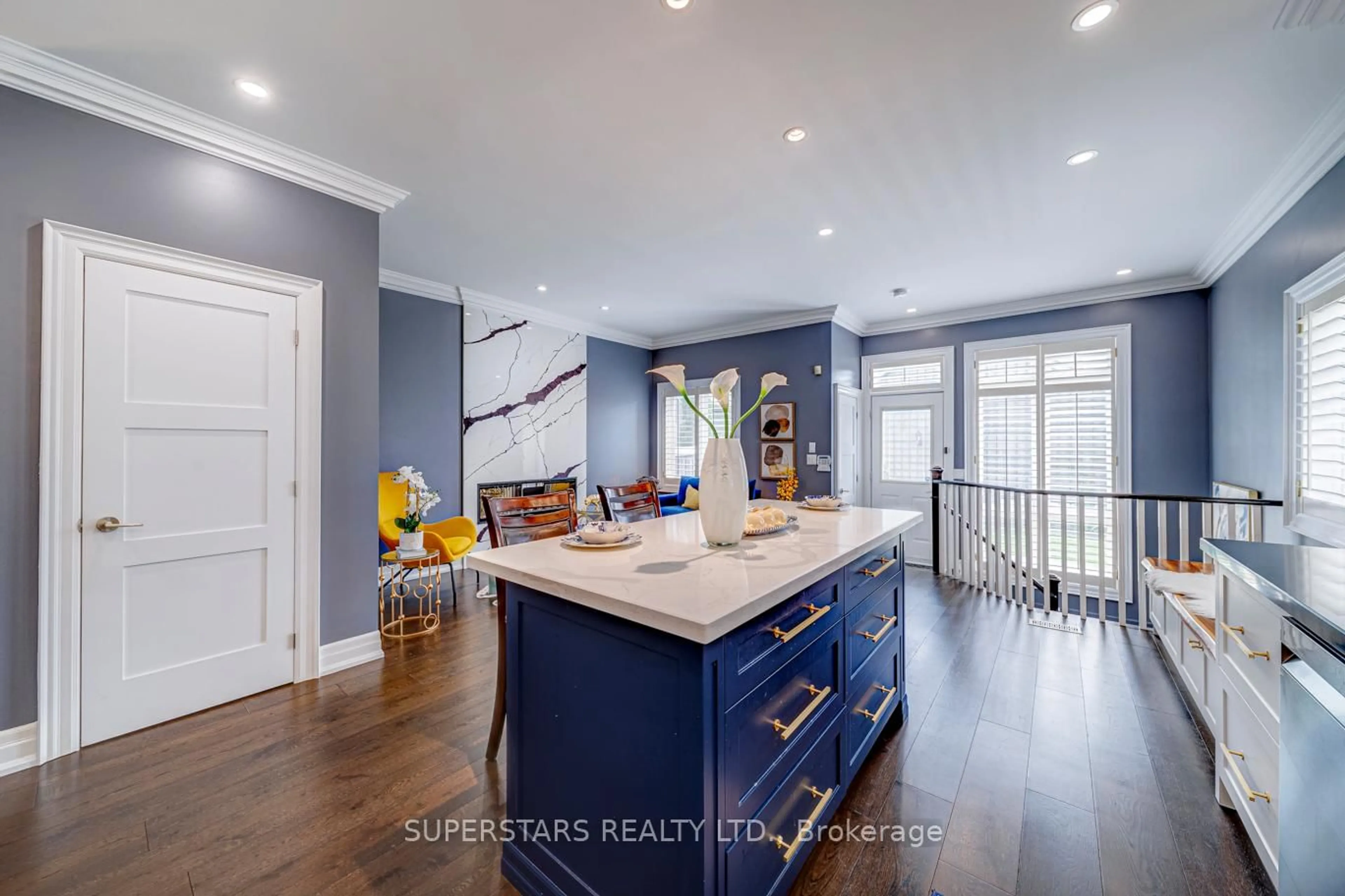 Open concept kitchen, unknown for 87 Prospectors Dr, Markham Ontario L6C 1Z8