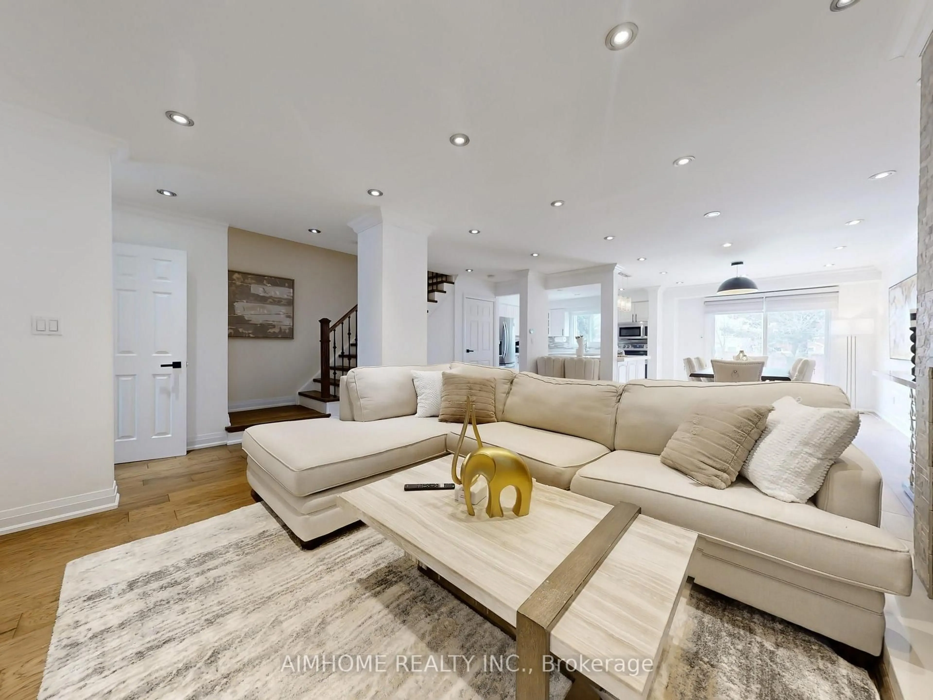 Living room with furniture, unknown for 65 Westhampton Dr, Vaughan Ontario L4J 7H5