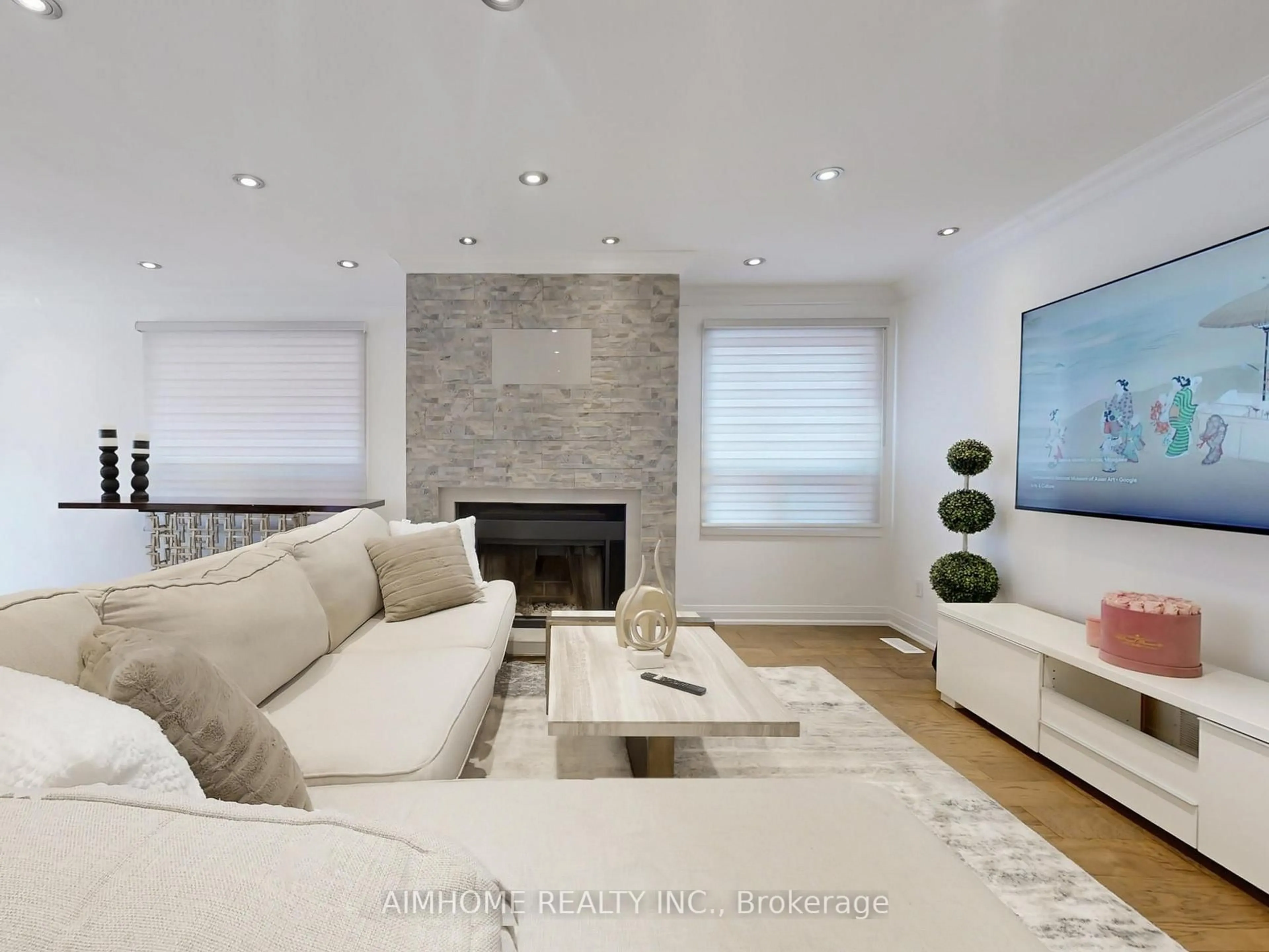 Living room with furniture, unknown for 65 Westhampton Dr, Vaughan Ontario L4J 7H5