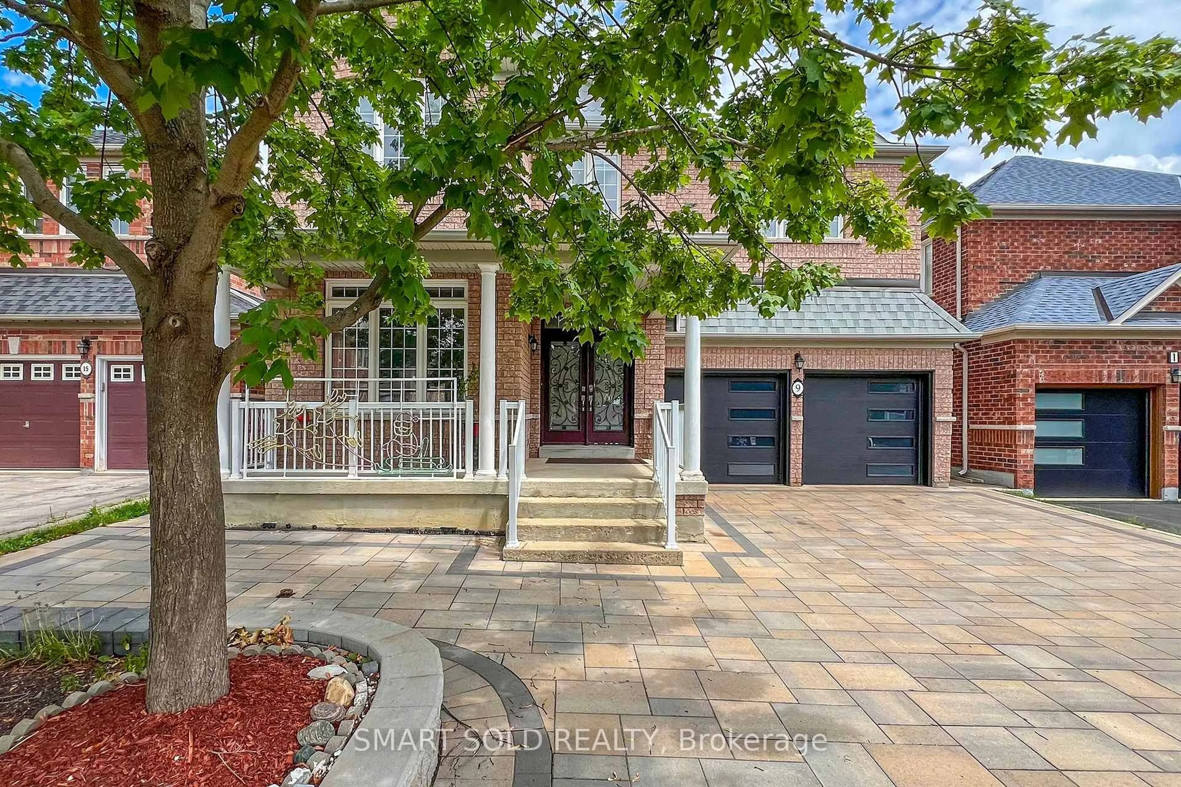 Home with brick exterior material, street for 9 Casa Nova Dr, Vaughan Ontario L4H 2Z9