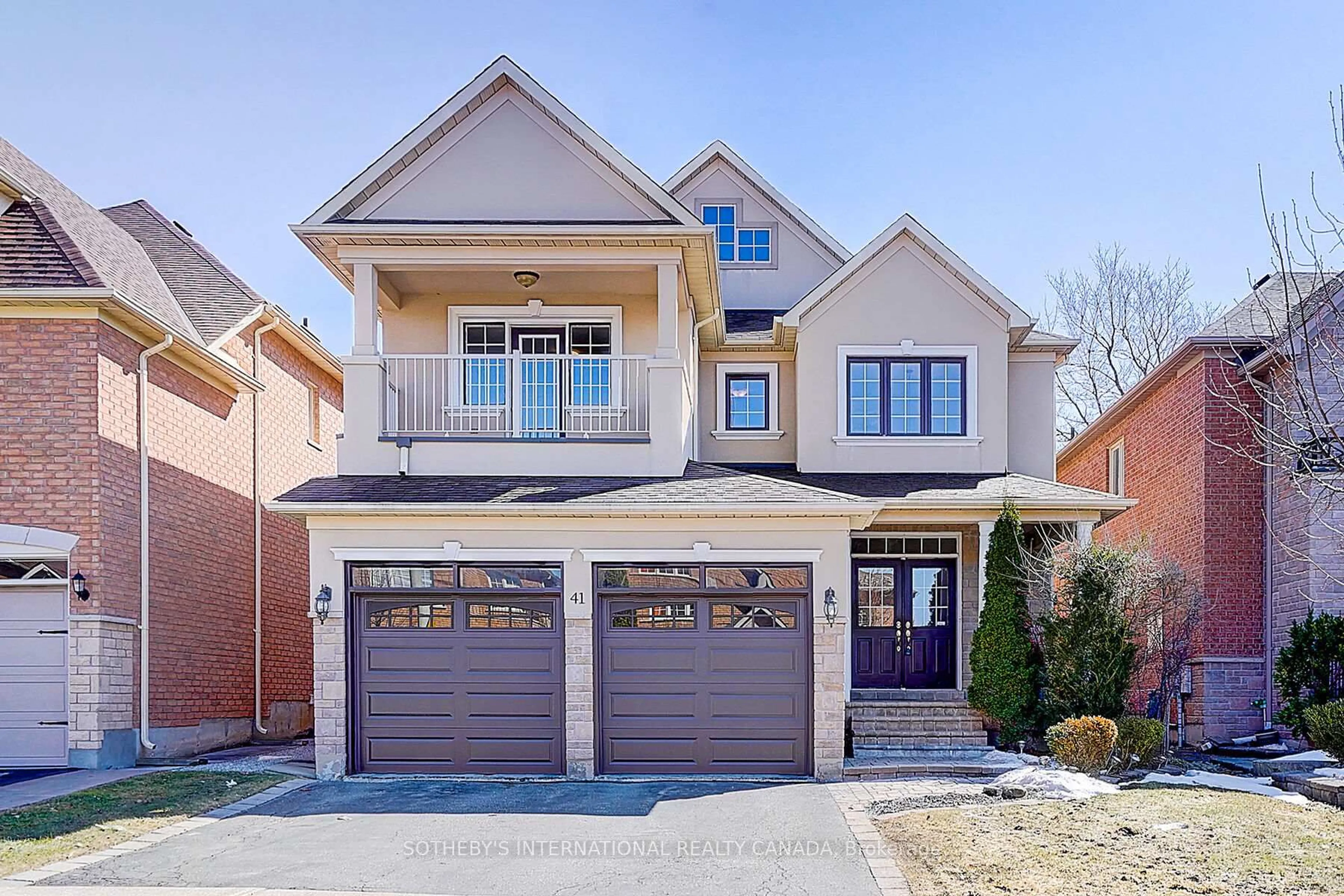 Home with brick exterior material, street for 41 Grand Oak Dr, Richmond Hill Ontario L4E 4A1