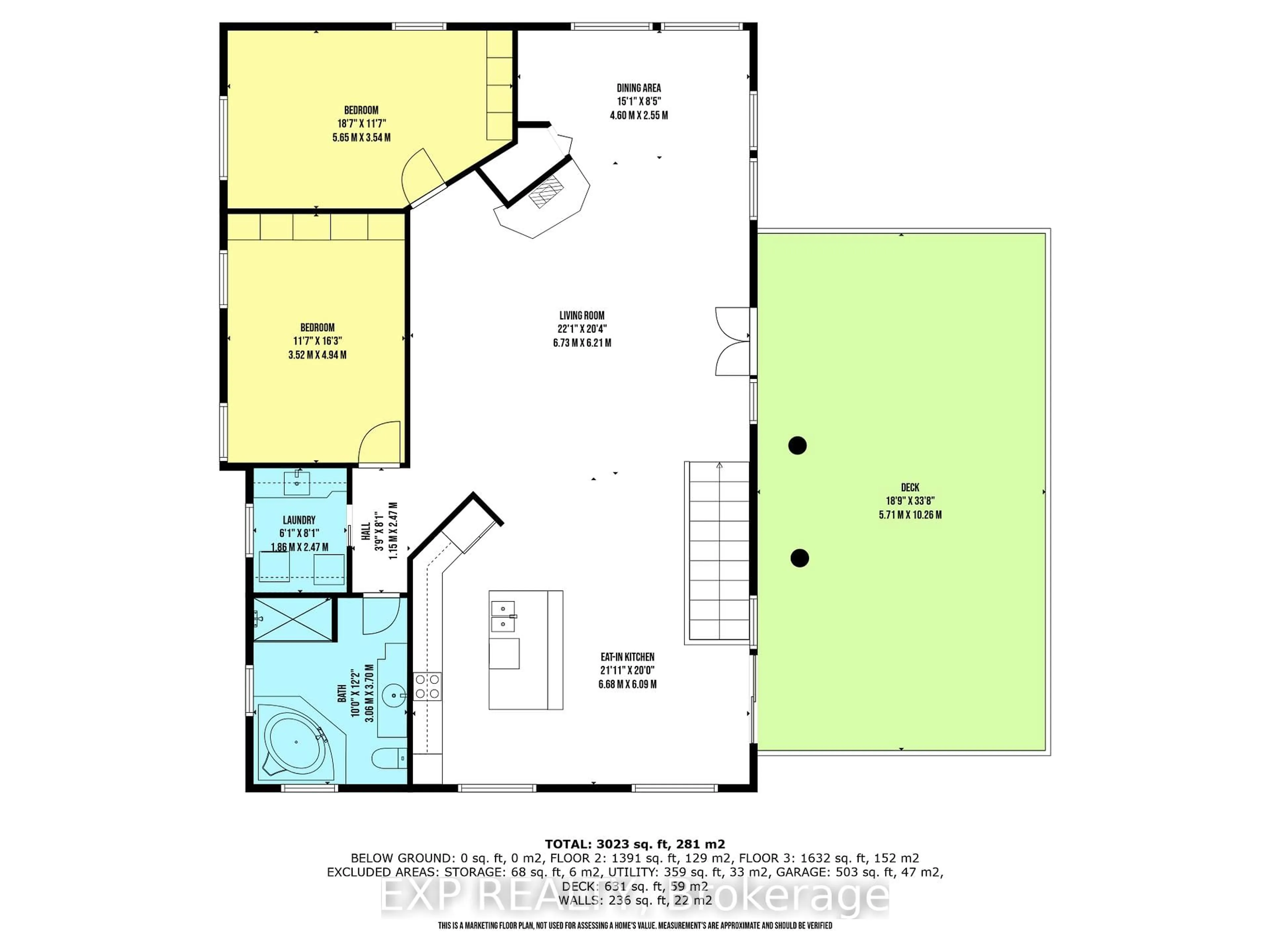 Floor plan for 55 Westwind Circ, Georgina Ontario L0L 1S0