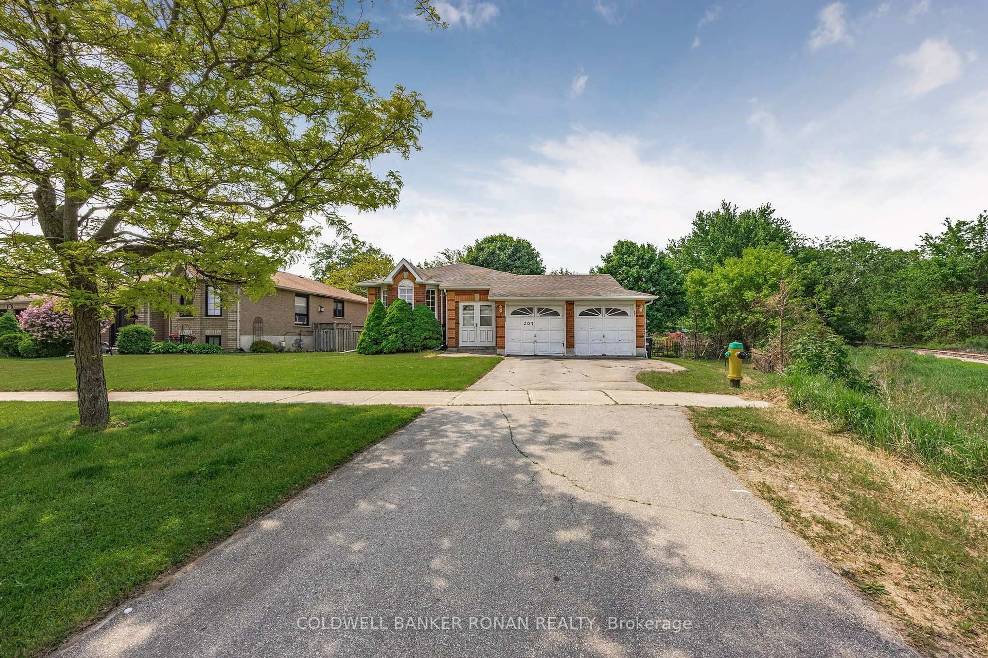 A pic from outside/outdoor area/front of a property/back of a property/a pic from drone, street for 207 Main St, New Tecumseth Ontario L0G 1A0