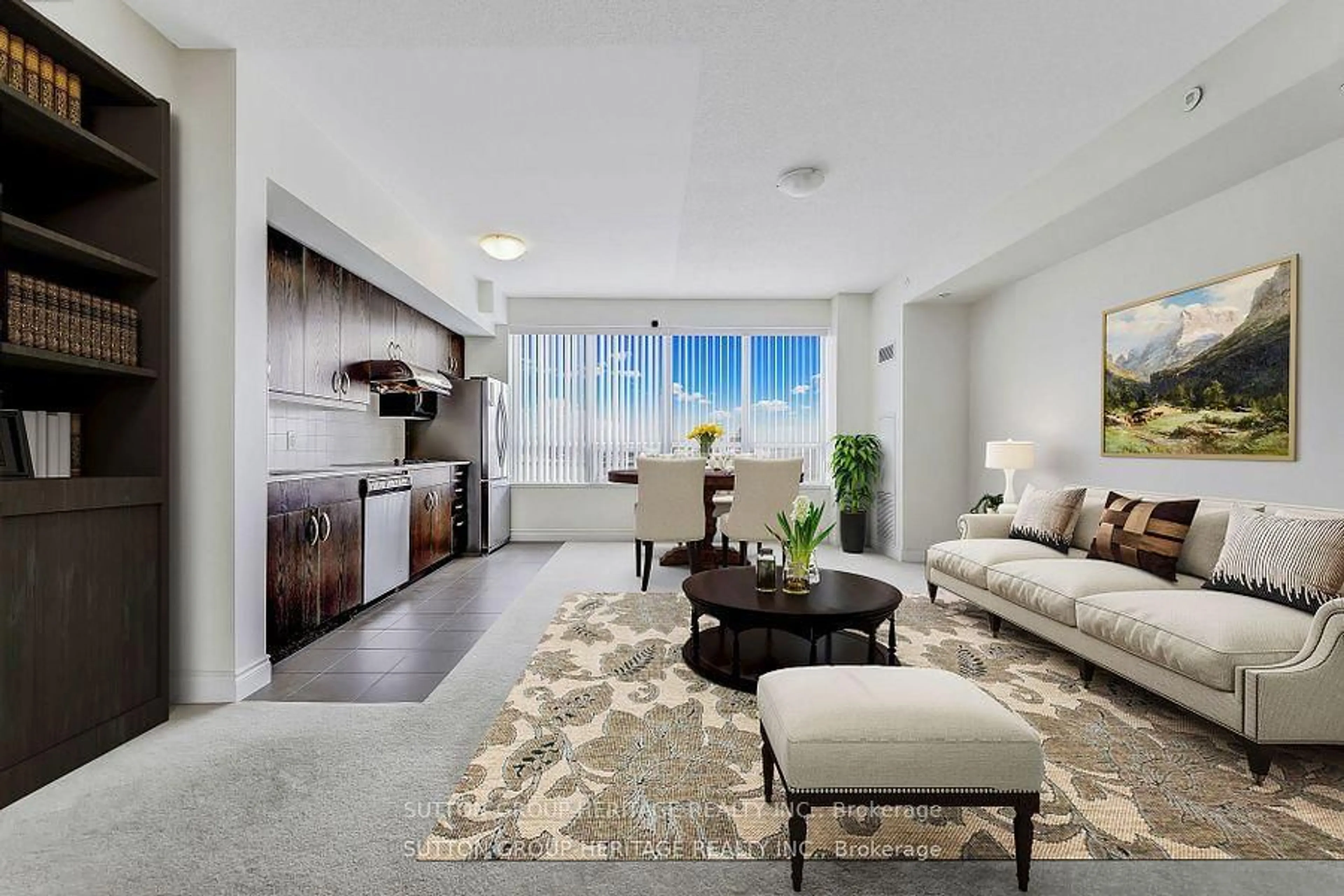 Living room with furniture, unknown for 1 Sun Yat-Sen Ave #267, Markham Ontario L3R 5K9