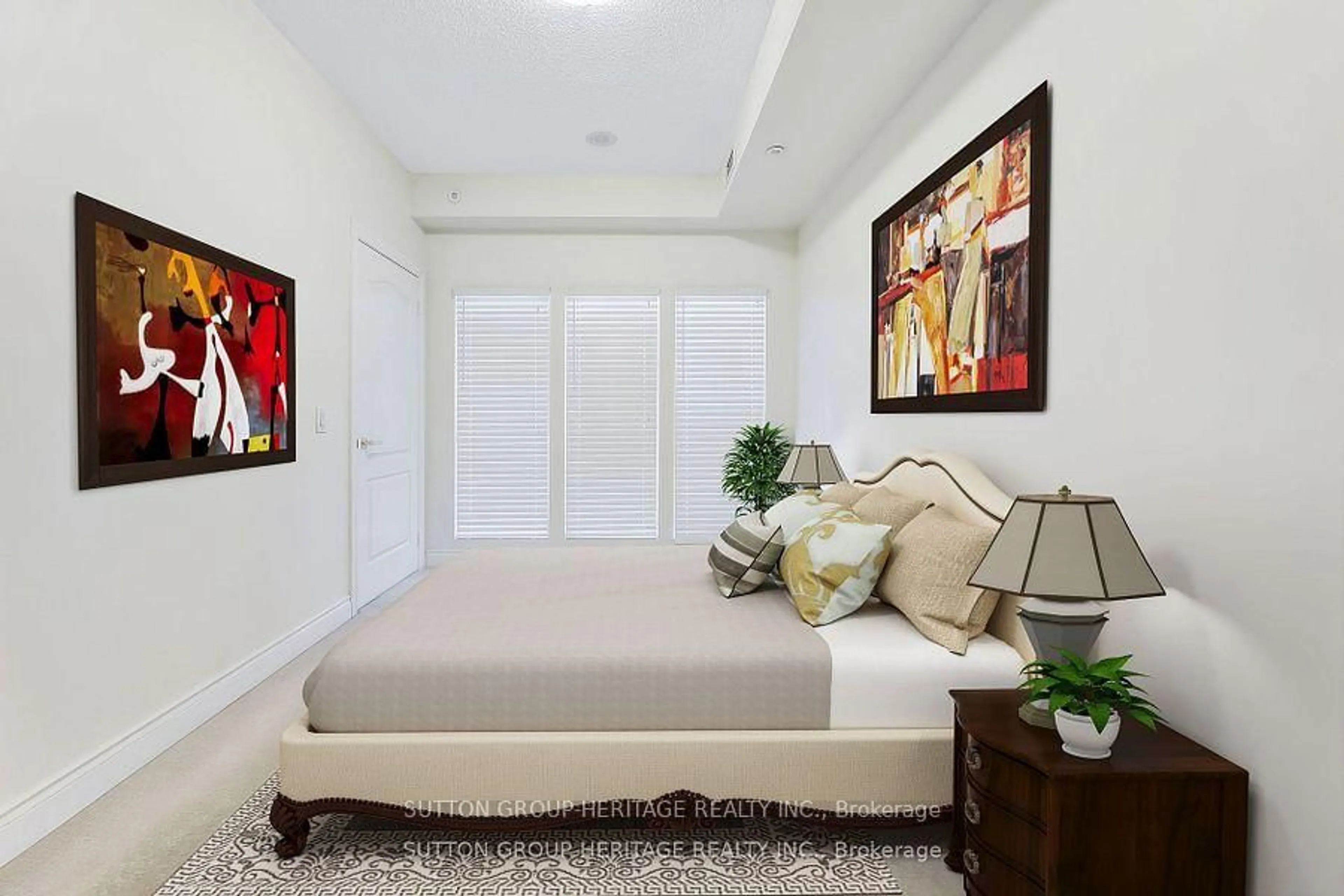 Bedroom with bed, unknown for 1 Sun Yat-Sen Ave #267, Markham Ontario L3R 5K9
