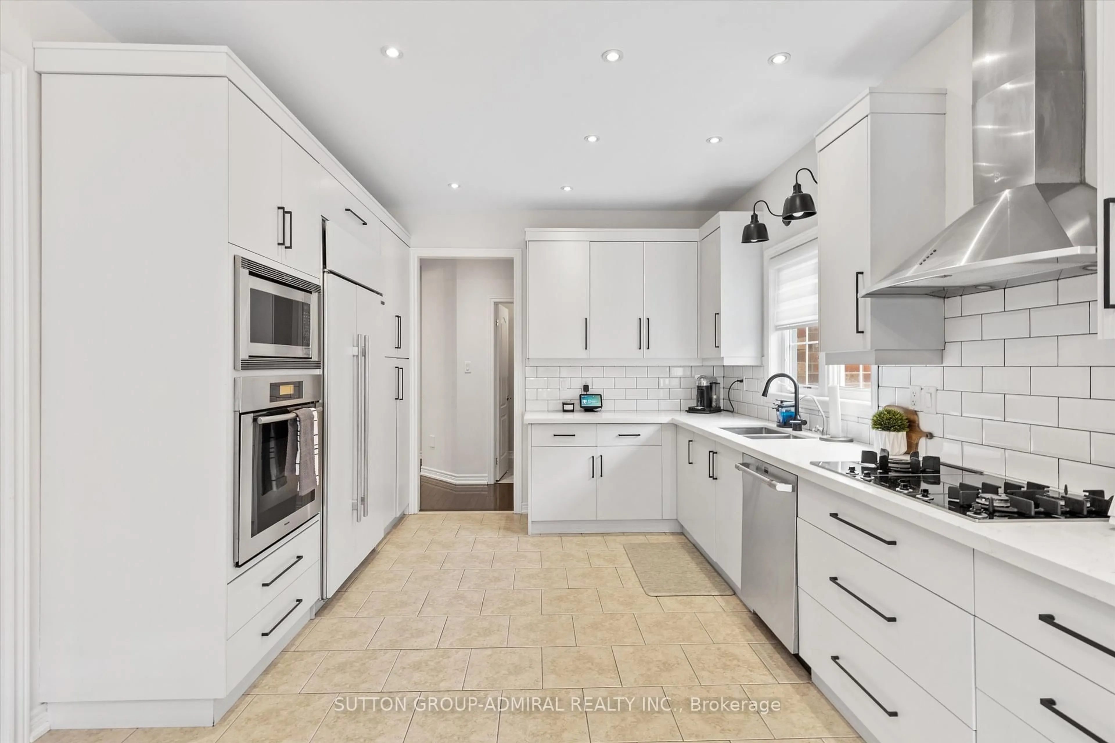 Contemporary kitchen, ceramic/tile floor for 30 Giordano Way, Vaughan Ontario L6A 0H4