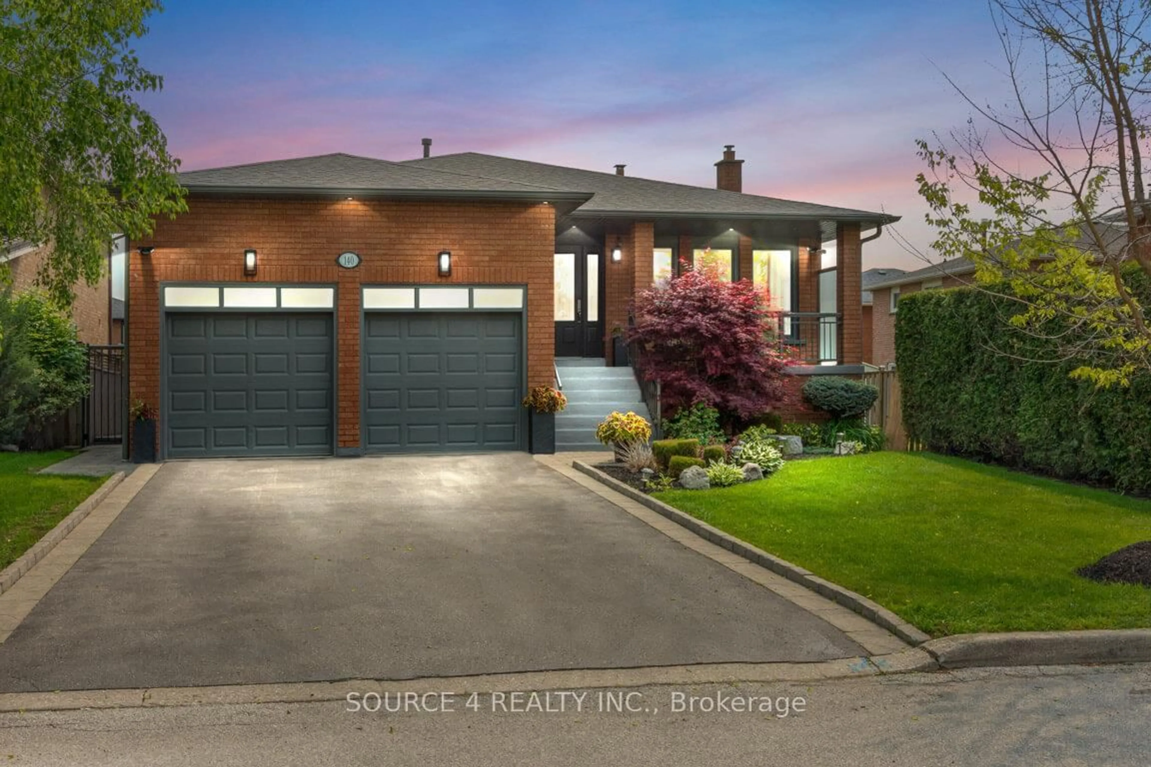Home with brick exterior material, street for 140 Clover Leaf St, Vaughan Ontario L4L 5H6