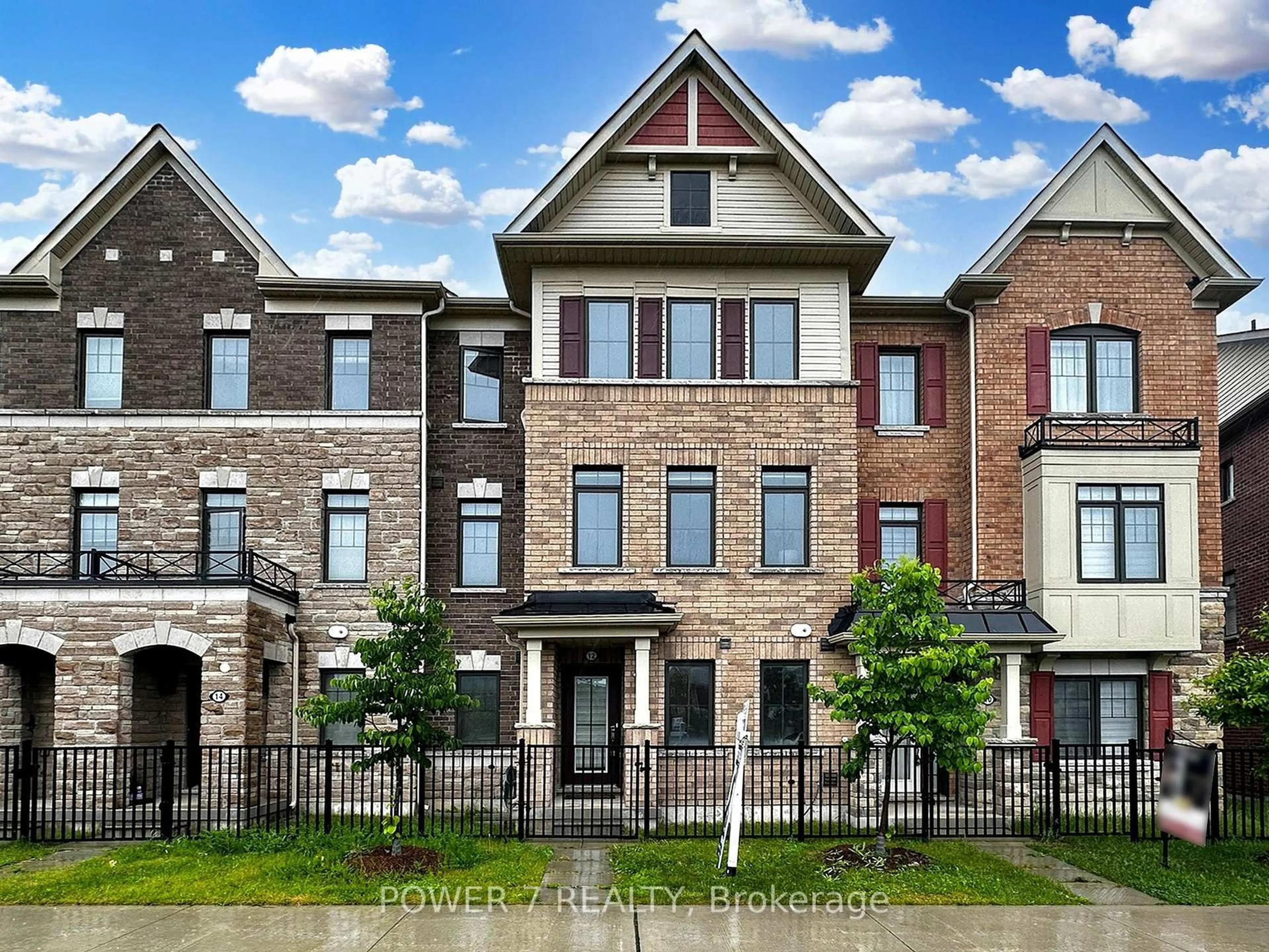 Home with brick exterior material, street for 12 Cafaro Lane, Markham Ontario L6C 0Z2