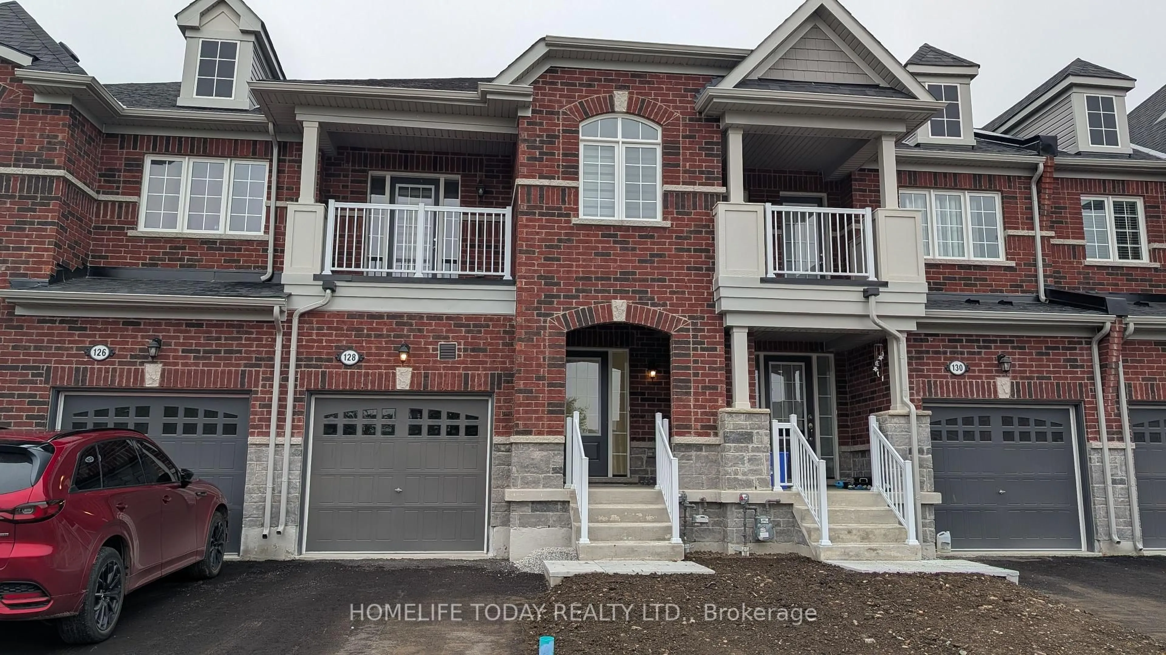 Home with brick exterior material, street for 128 Cliff Thompson Crt, Georgina Ontario L0E 1R0