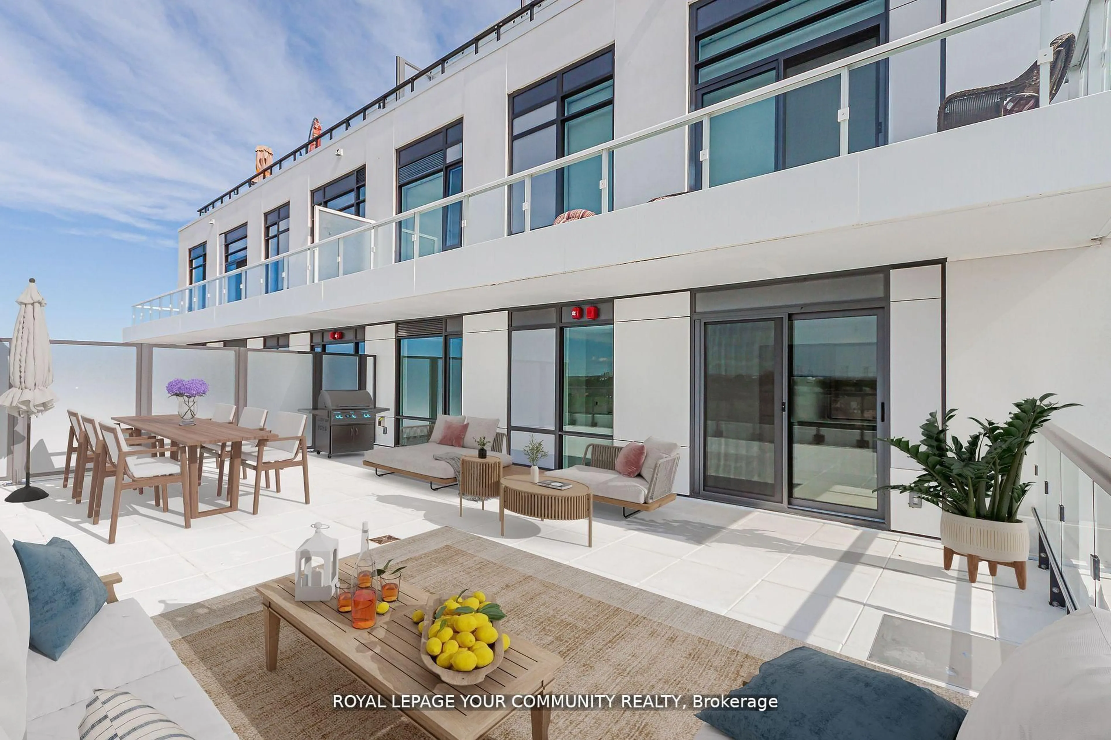 Patio, unknown for 8 Beverley Glen Blvd #C711, Vaughan Ontario L4J 0L5
