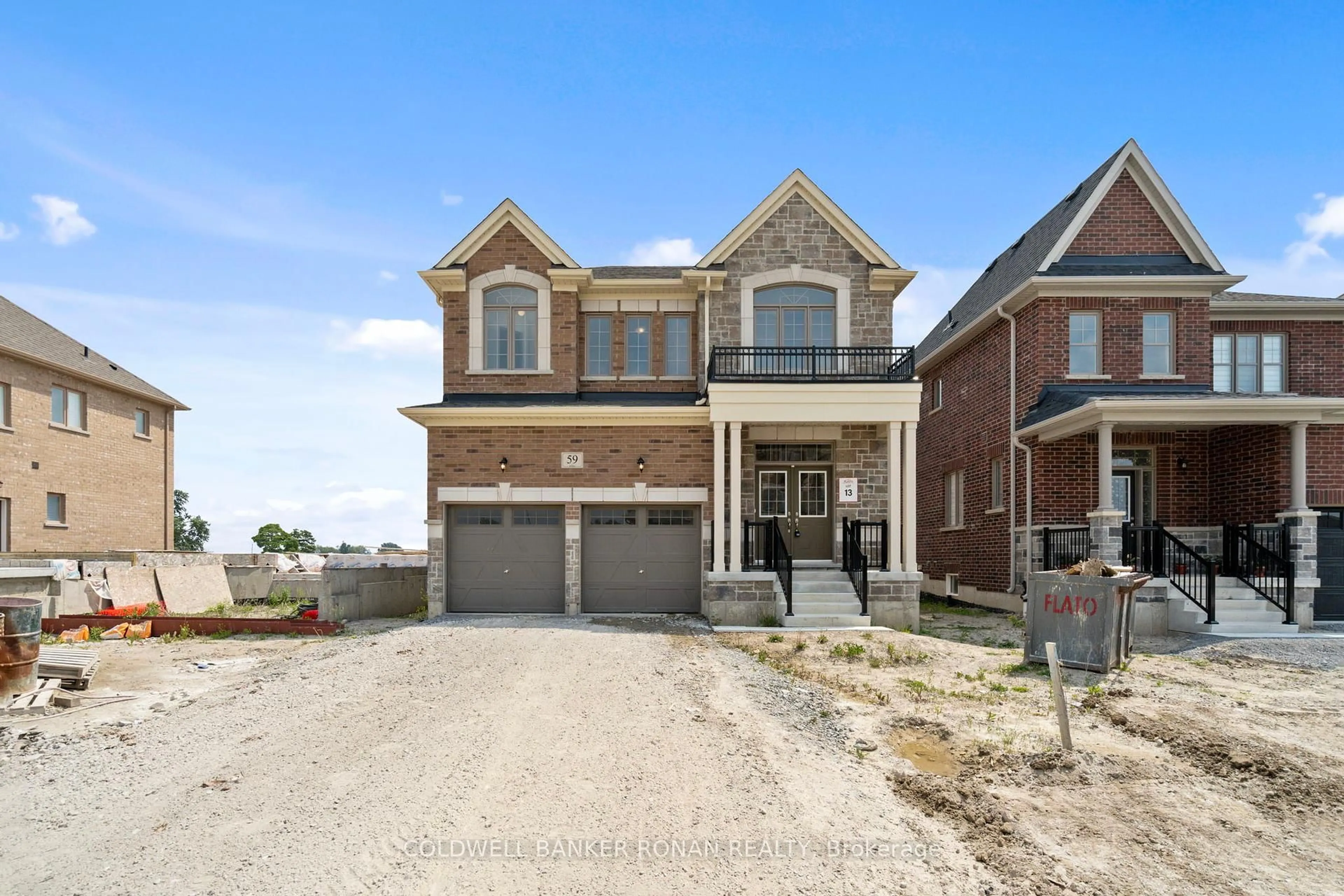 Home with brick exterior material, street for 59 Brethet Hts, New Tecumseth Ontario L0G 1A0